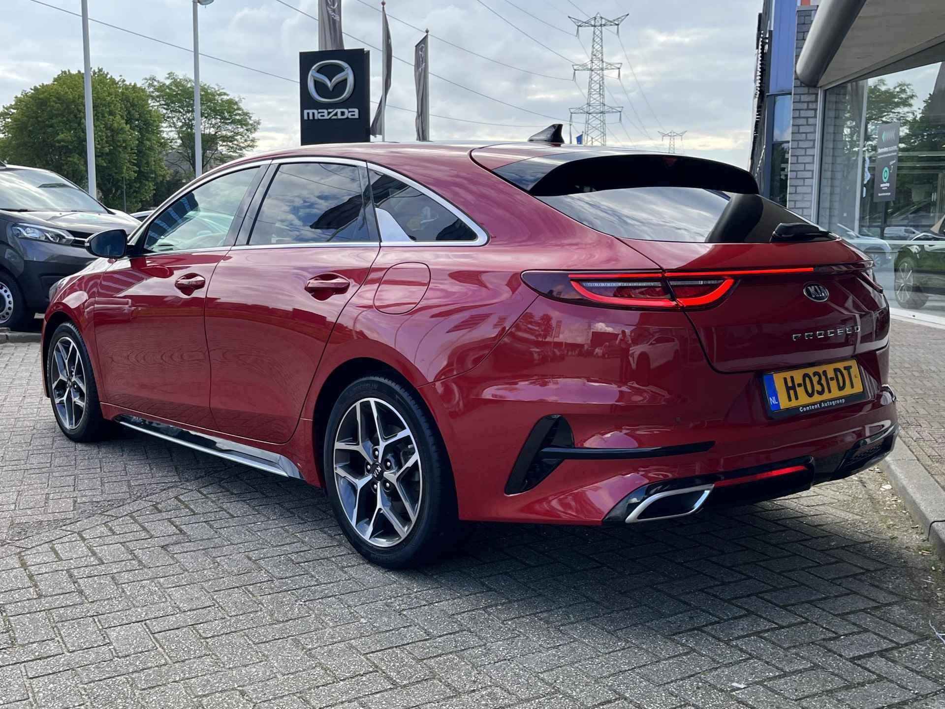 Kia ProCeed 1.0 T-GDI GT-PlusLine | Weekaanbieding! | Rijklaarprijs! | Panorama Dak Elektrisch | Climate Control | Navigatie | Cruise Control | JBL-Audio |  Alacantara Leder | Inclusief 12 mnd Garantie! | - 3/40