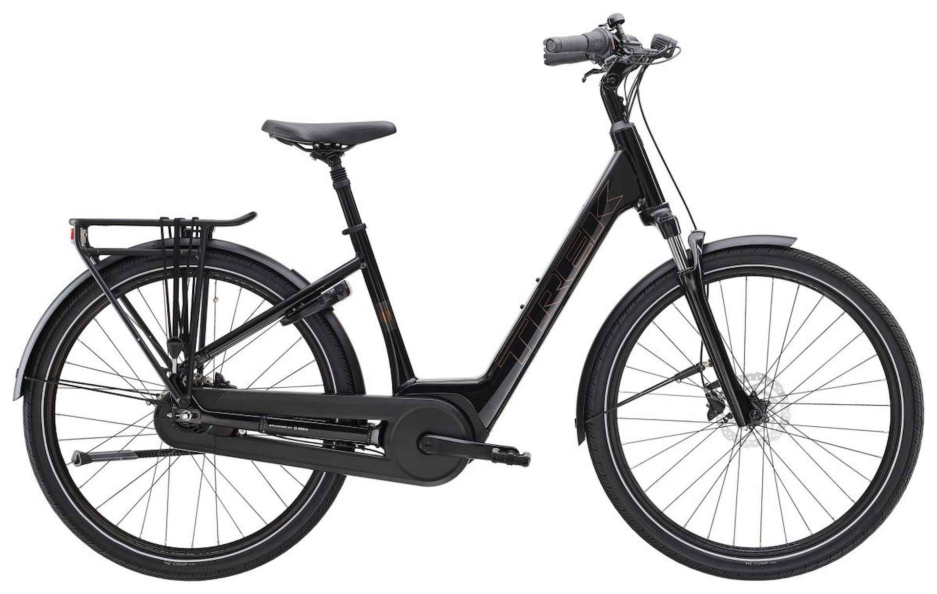 TREK District+ 2 Lowstep Dames TREK BLACK M 47cm M 2024 - 1/1