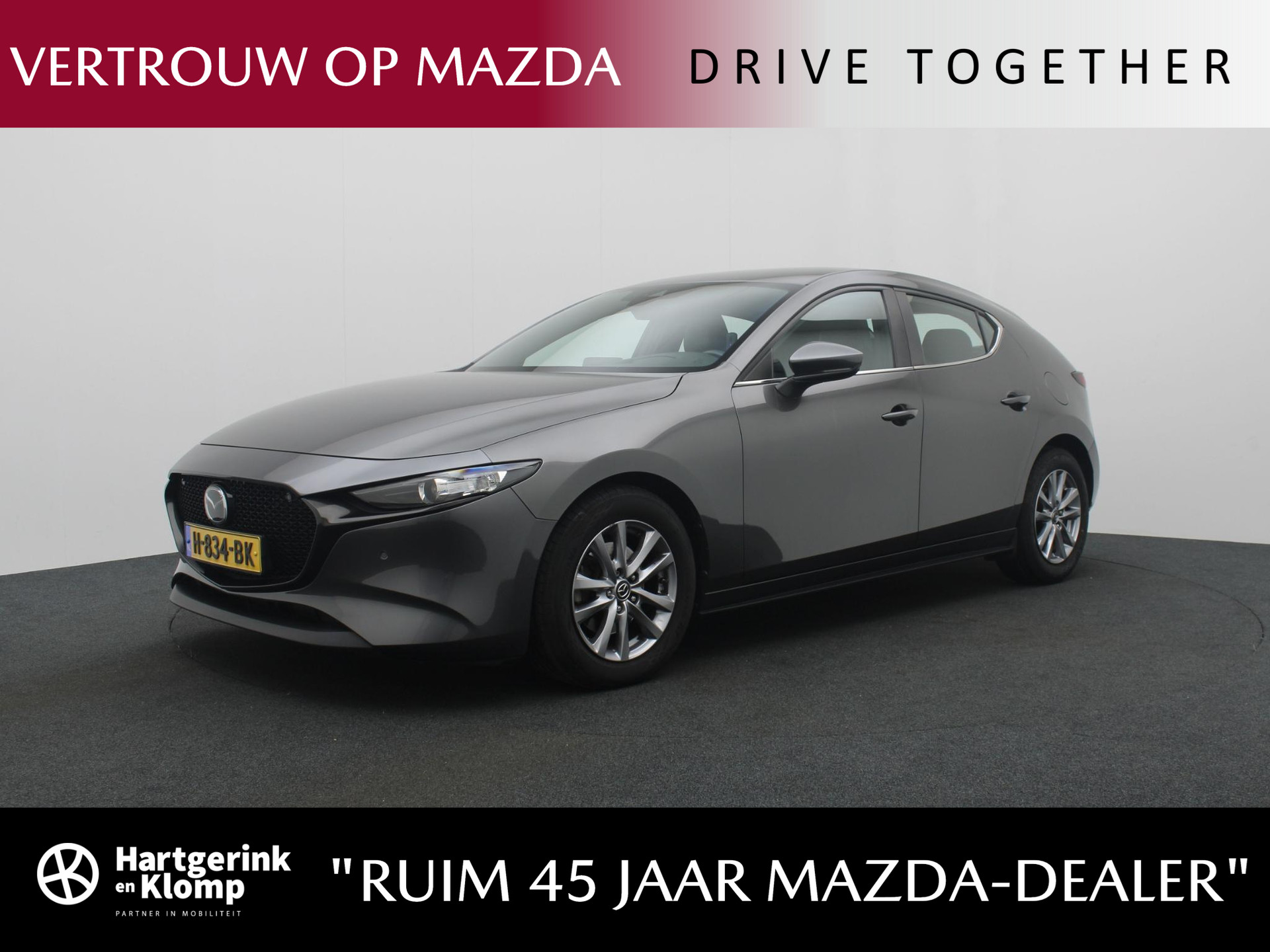 Mazda 3 2.0 SkyActiv-G Comfort met Bose/Leer pakket : dealer onderhouden