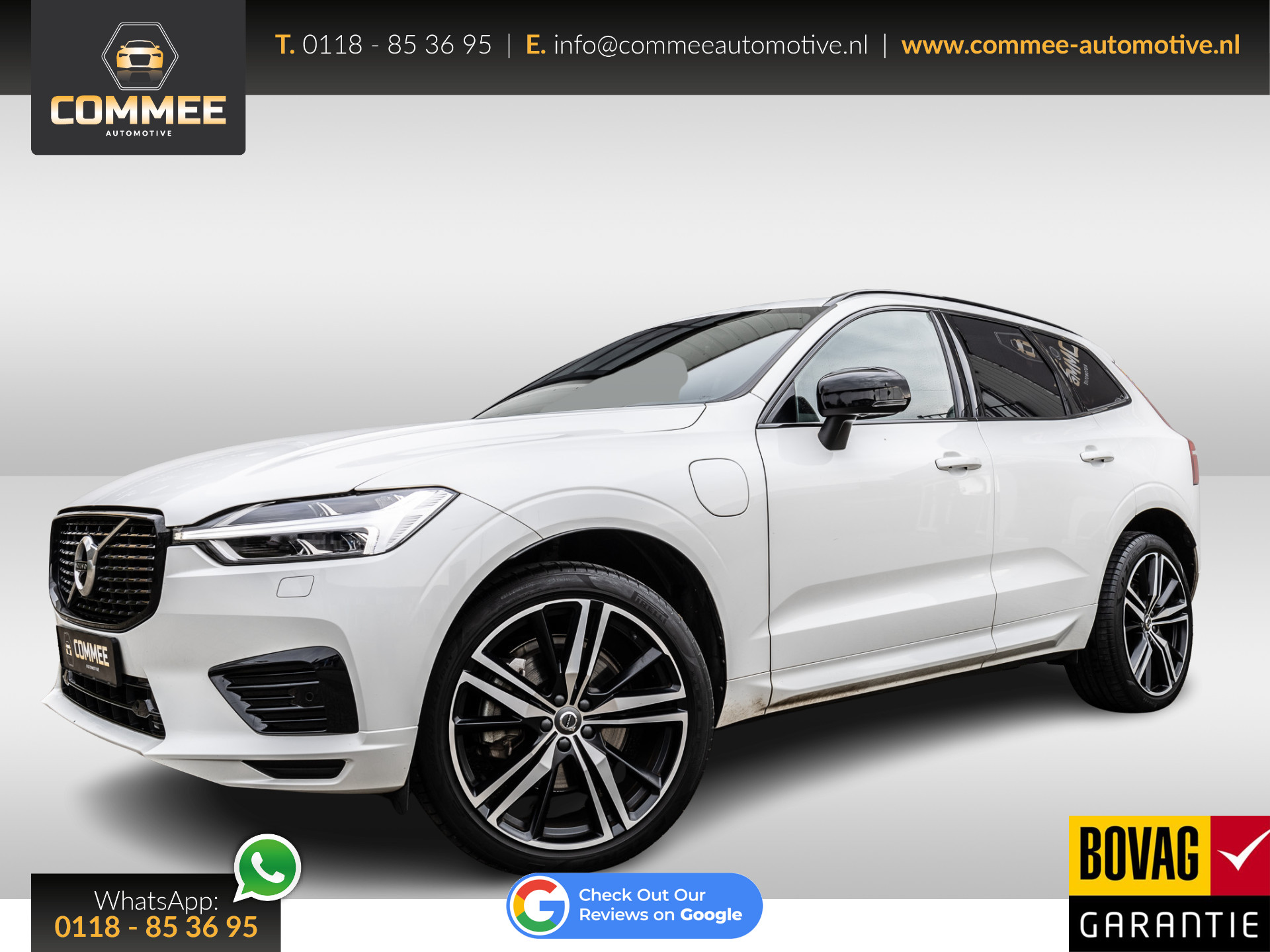 Volvo XC60 2.0 Recharge T8 AWD R-Design ✅21inch✅Trekhaak✅HUD✅360✅H&K