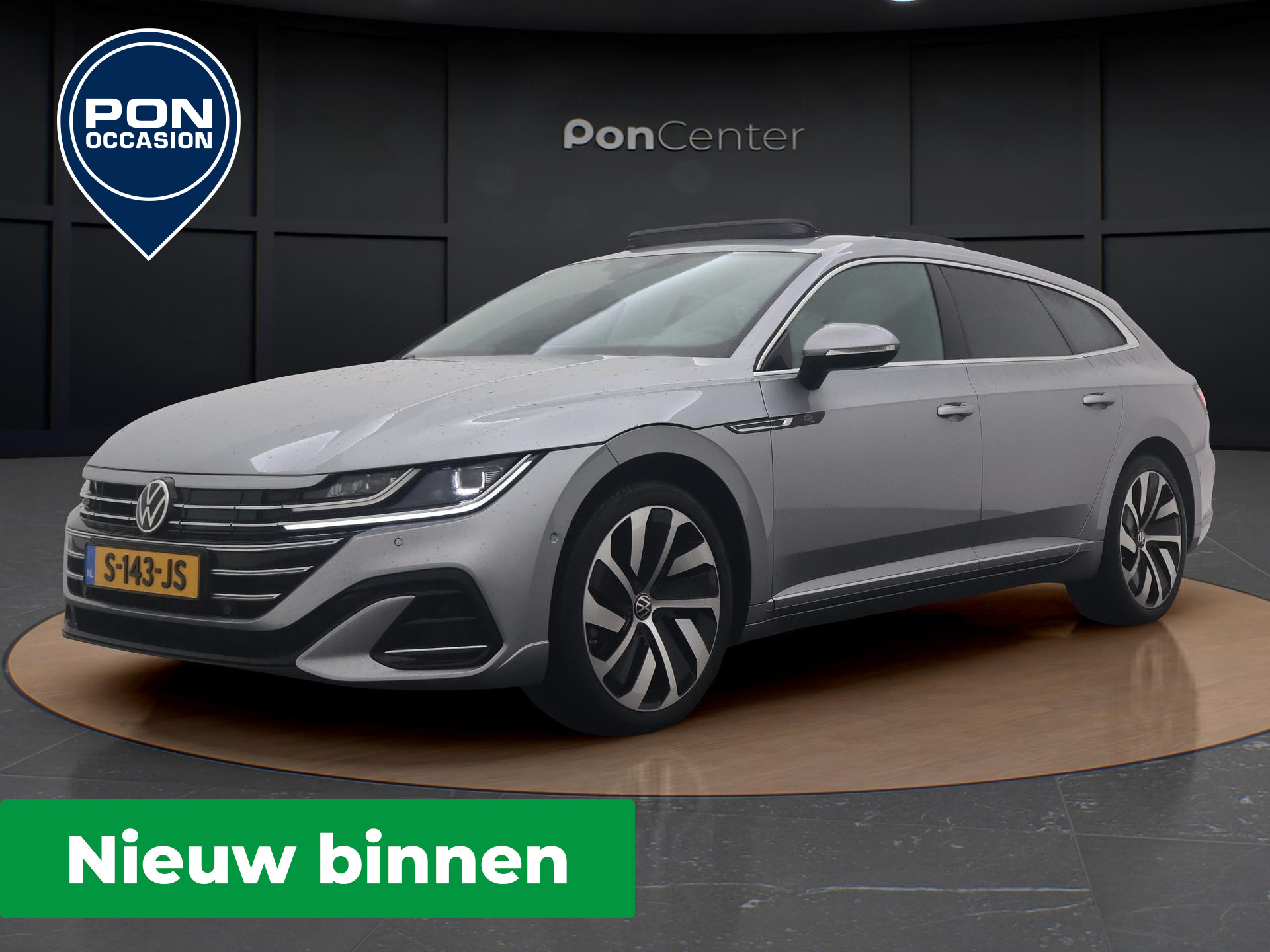 Volkswagen Arteon Shooting Brake 1.4 TSI eHybrid R-Line Business+ | NIEUW BINNEN | Pano dak | Navigatie | Stuur-/Stoelverwarming | Apple Carplay | 19"| ACC | Keyless |