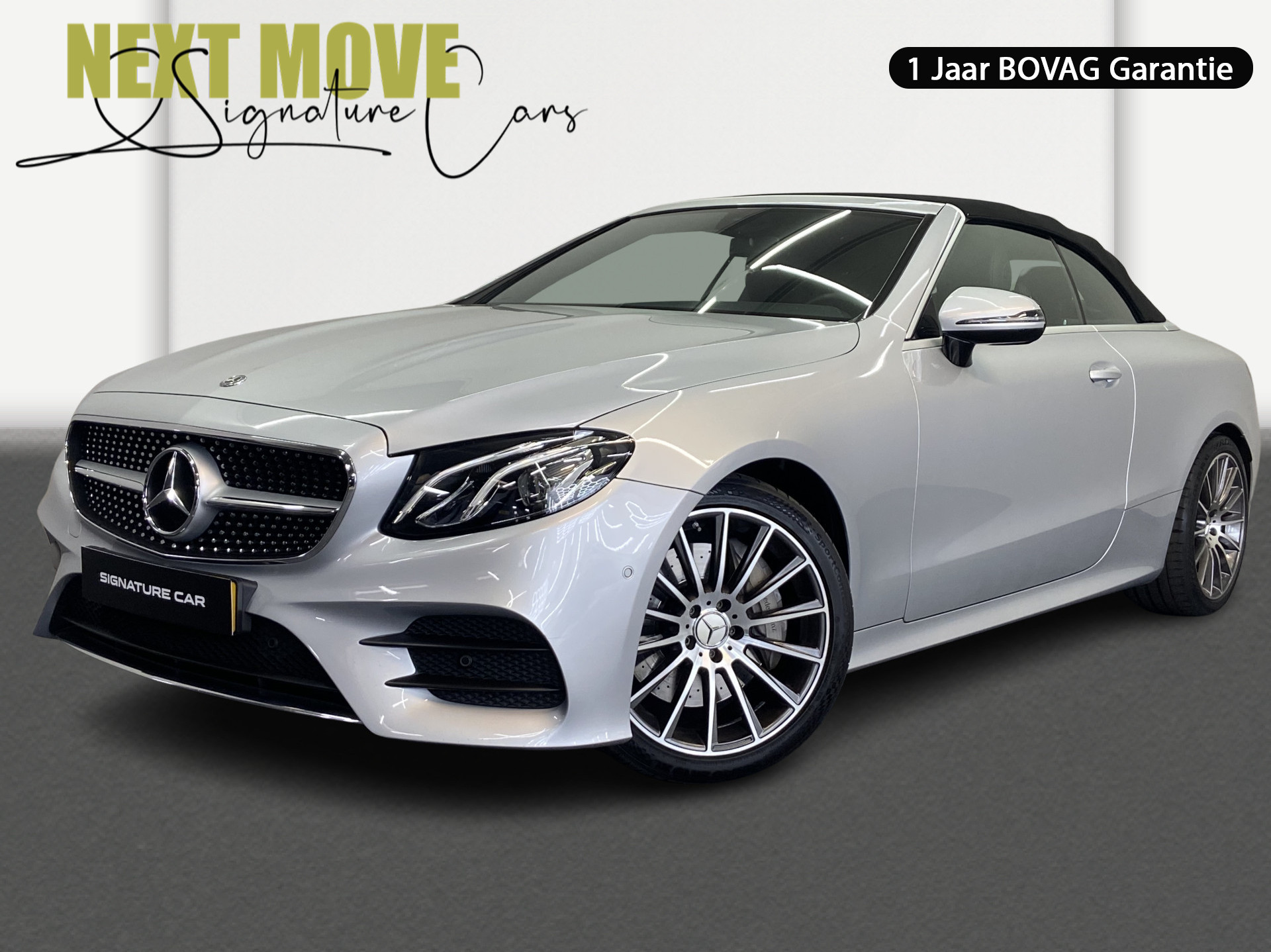 Mercedes-Benz E-klasse Cabrio 350 Premium Plus✅Sfeerverlichting✅Trekhaak✅AMG-Line✅Stoelverwarming✅Virtual Cockpit✅Nekverwarming✅