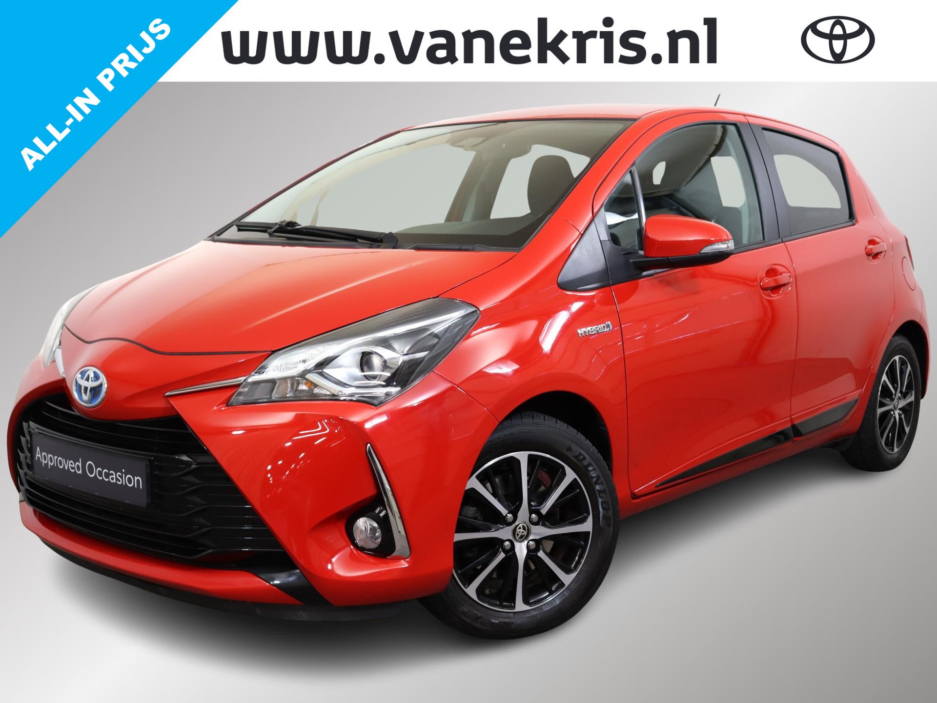 Toyota Yaris 1.5 Hybrid Design | Trekhaak | Navi |Safety sense Trekhaak, NAVI, LM velgen, Getinte ramen bij viaBOVAG.nl