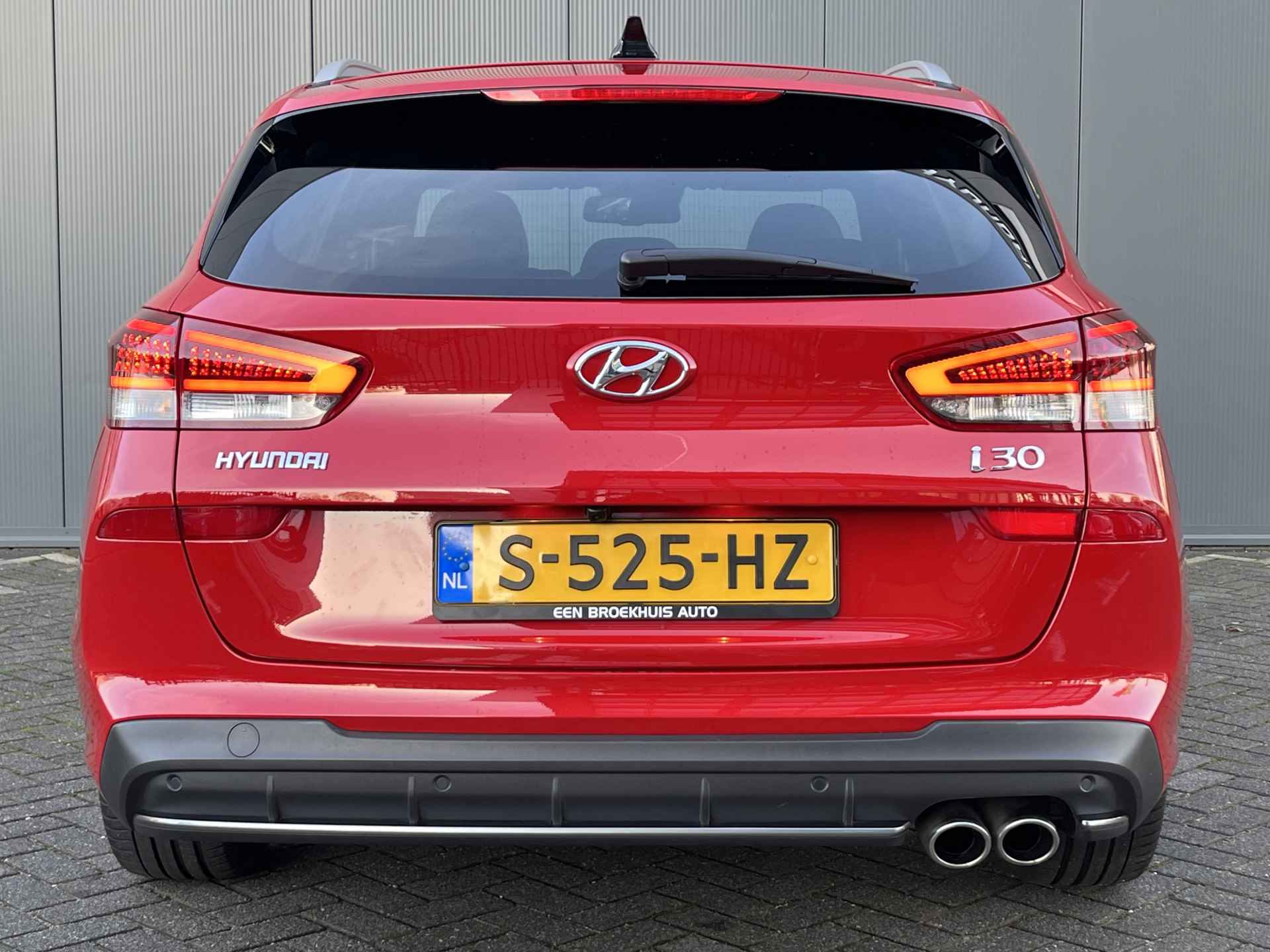 Hyundai i30 Wagon 1.5 T-GDi 160pk N-Line Automaat | Leder | Camera | Climate | Keyless | Full - Led | Navigatie | Alcantara | 18" Lichtmetaa - 5/34