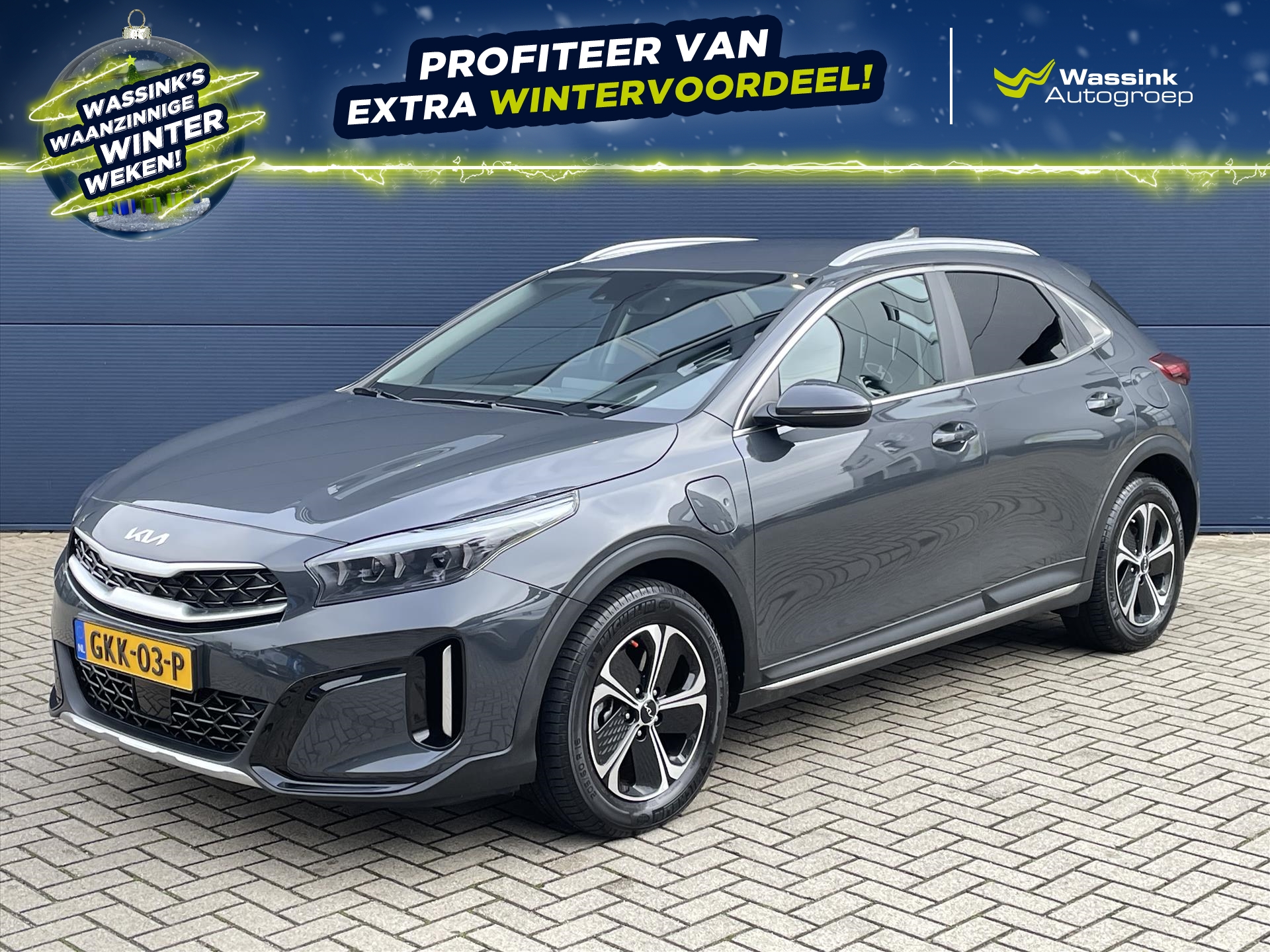 KIA Xceed 1.6 GDi PHEV 141pk DCT6 DynamicPlusLine | Stoel-/Stuurverwarming | Climate Control | Navigatie | Camera |