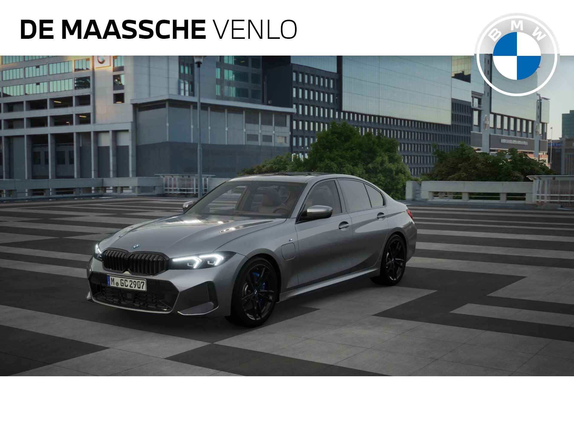 BMW 3-serie 320e M Sport Automaat / Schuif-kanteldak / Sportstoelen / Active Cruise Control / Widescreen Display / Parking Assistant / Harman Kardon - 1/11