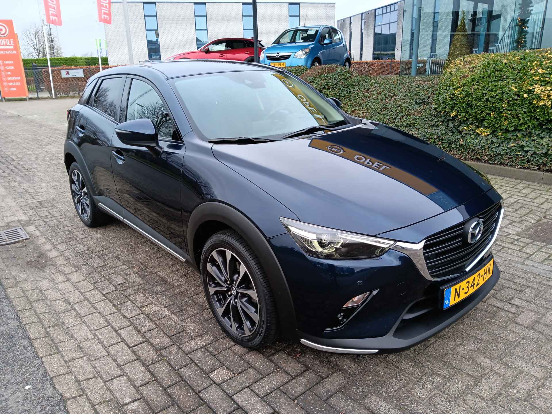 Mazda CX-3 2.0 SkyActiv-G 120 GT-M Line AUTOMAAT, Navi, Clima, Head-up, etc. incl. 12 MND BOVAGGARANTIE - 2/30