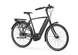 GAZELLE Grenoble C5 HMB Heren Anthracite Grey Glans 61cm 2023