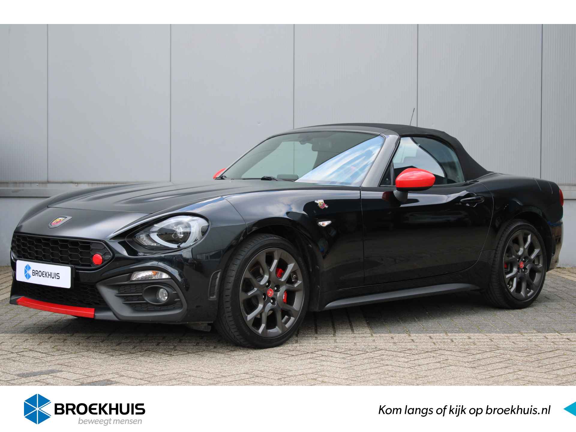 Fiat Spider Abarth 1.4 MultiAir Turbo | Orgineel NL | 170PK Handbak | Cruise | Stoelverwarming | Bose Audio - 1/49