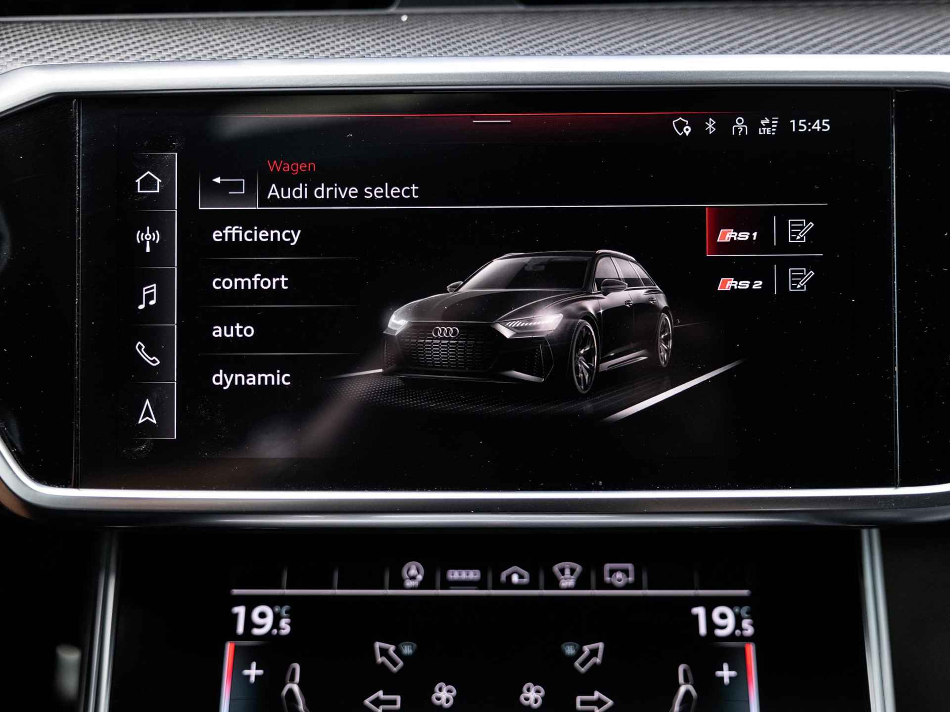 Audi RS6 Avant 4.0 TFSI QUATTRO | DYNAMIC PLUS | B&O SOUND | PANORAMADAK | KERAMISCHE SCHIJVEN | MATRIXLED | CARBON INTERIEUR | KEYLESS | SOFTCLOSE | 4-WIEL BESTURING | 305 KM/U | BTW | STOELVENTILATIE | 360 CAMERA | - 31/55