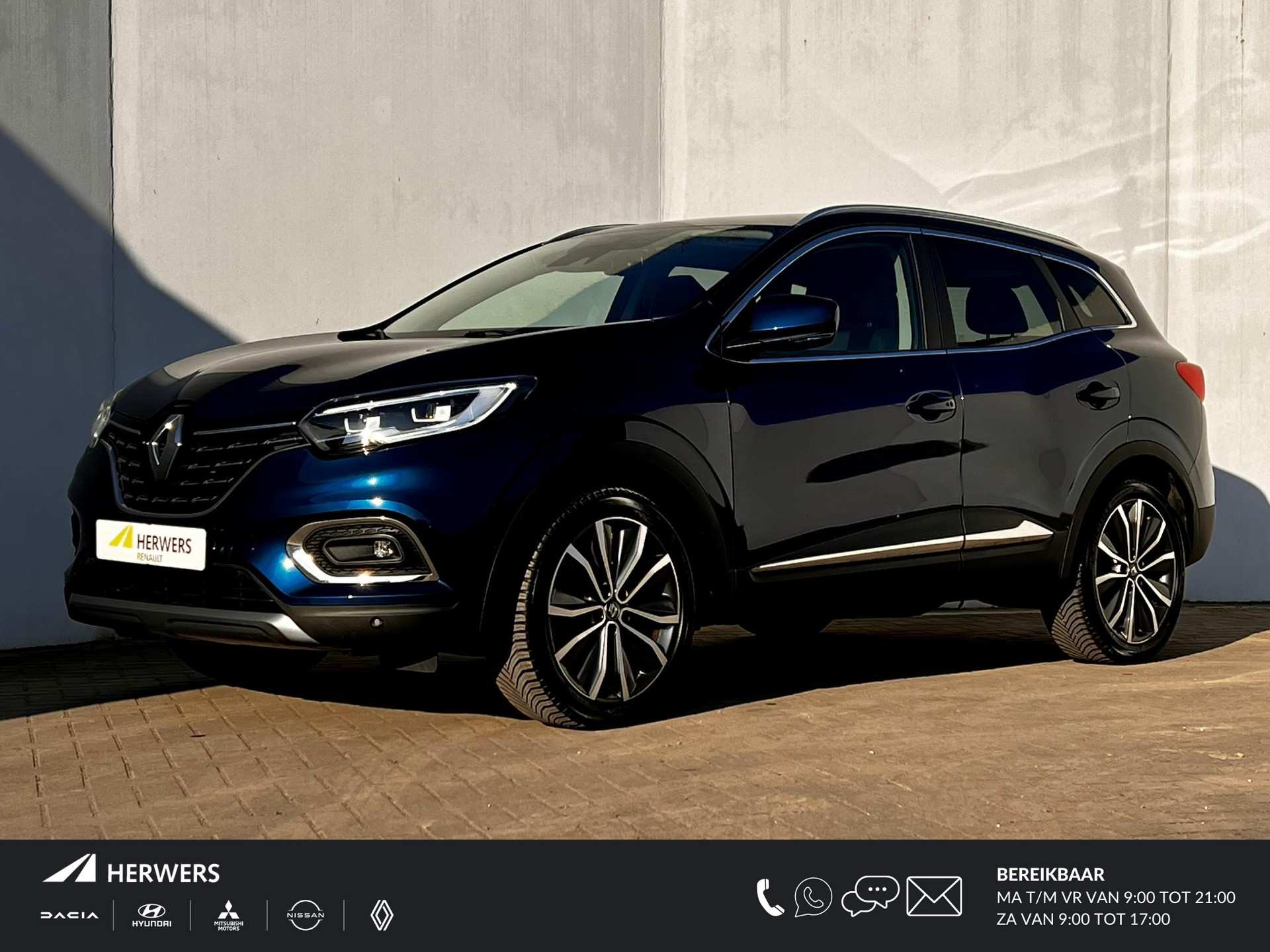 Renault Kadjar 1.3 TCe Intens / Trekgewicht 1.500 kg / Afneembare trekhaak / Panorama dak / Navi / Apple Carplay Android / 19" All Season banden /