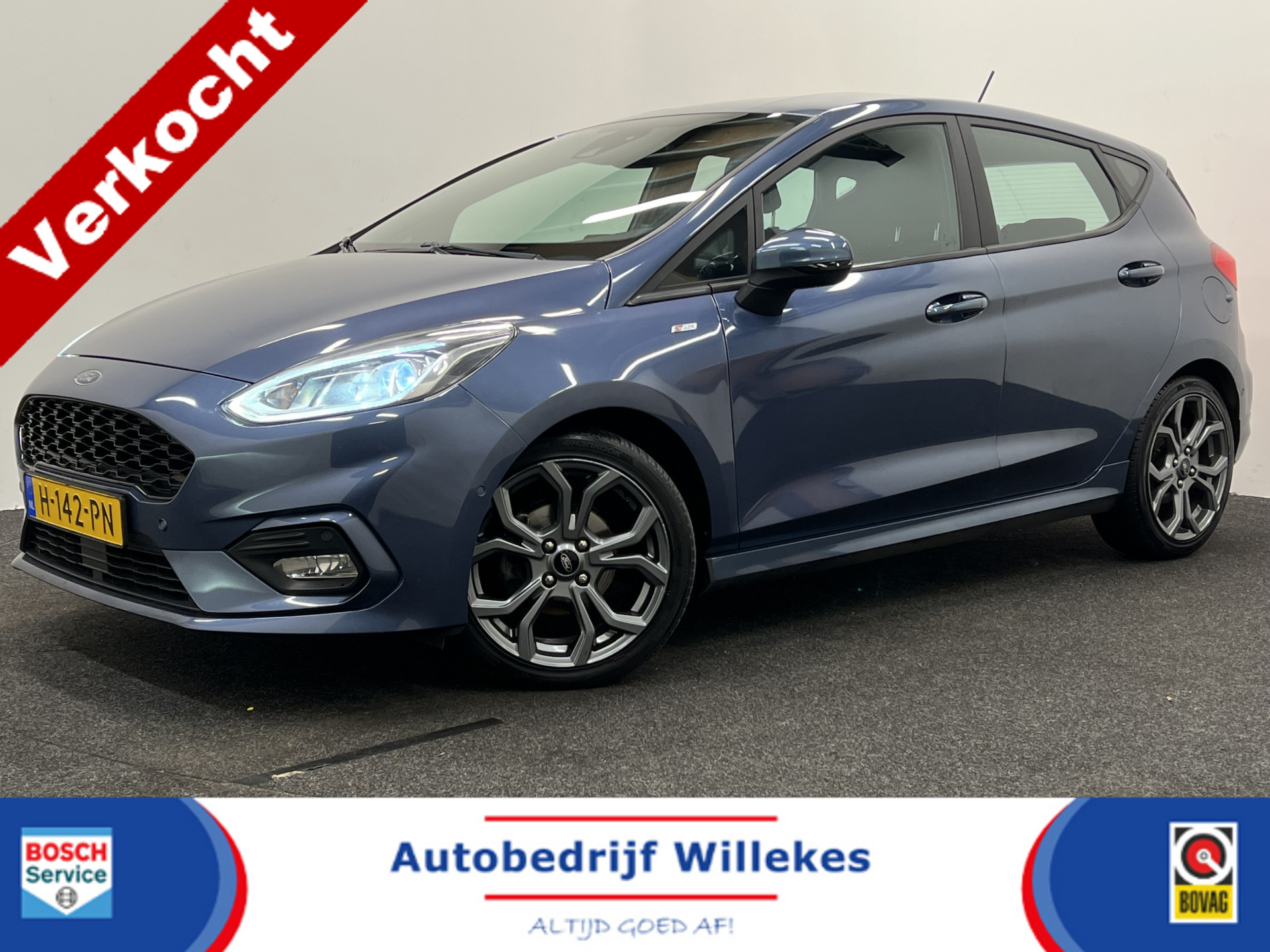 Ford Fiesta 1.0 EcoBoost ST-Line | NAVIGATIE | STOEL-/STUUR VERWARMING | BLIS | PARKEERSENSOREN | CAMERA |