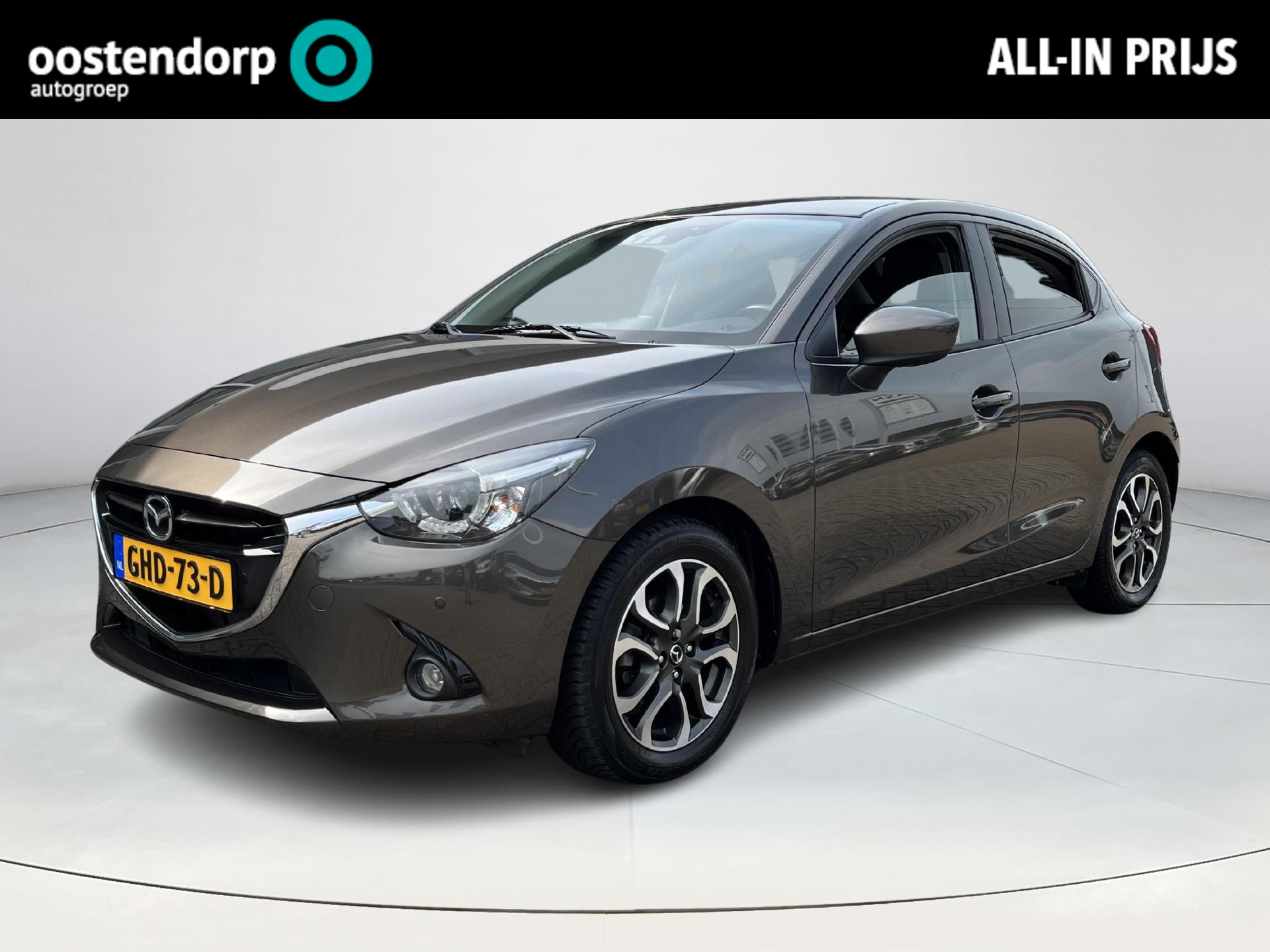 Mazda 2 1.5 Skyactiv-G GT-M Automaat | Rijklaarprijs! | Climate Control | Camera | Cruise Control | Stoelverwarming | Inclusief 12 mnd Bovag-Garantie! |