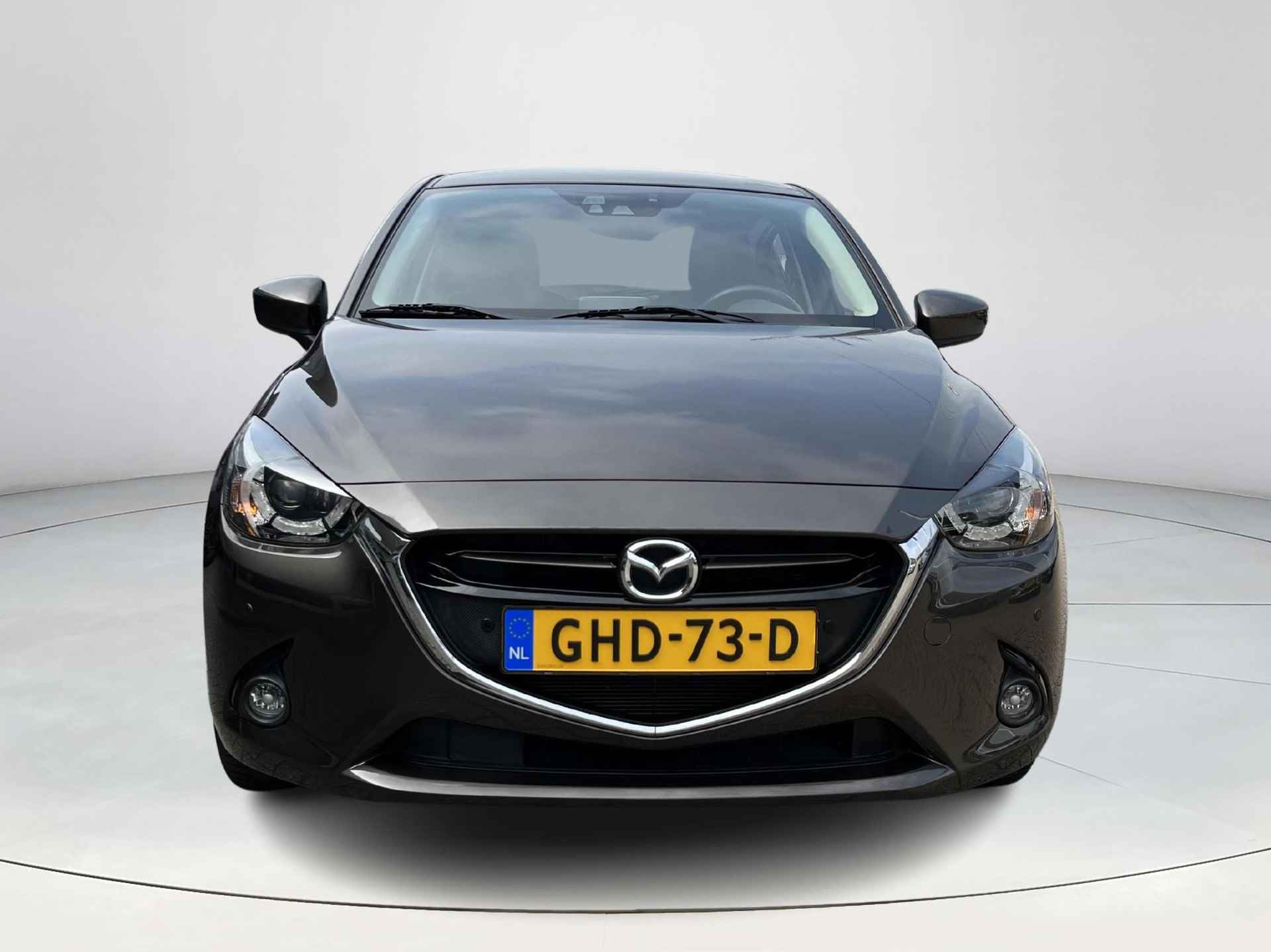 Mazda 2 1.5 Skyactiv-G GT-M Automaat | Rijklaarprijs! | Climate Control | Camera | Cruise Control | Stoelverwarming | Inclusief 12 mnd Bovag-Garantie! | - 9/24