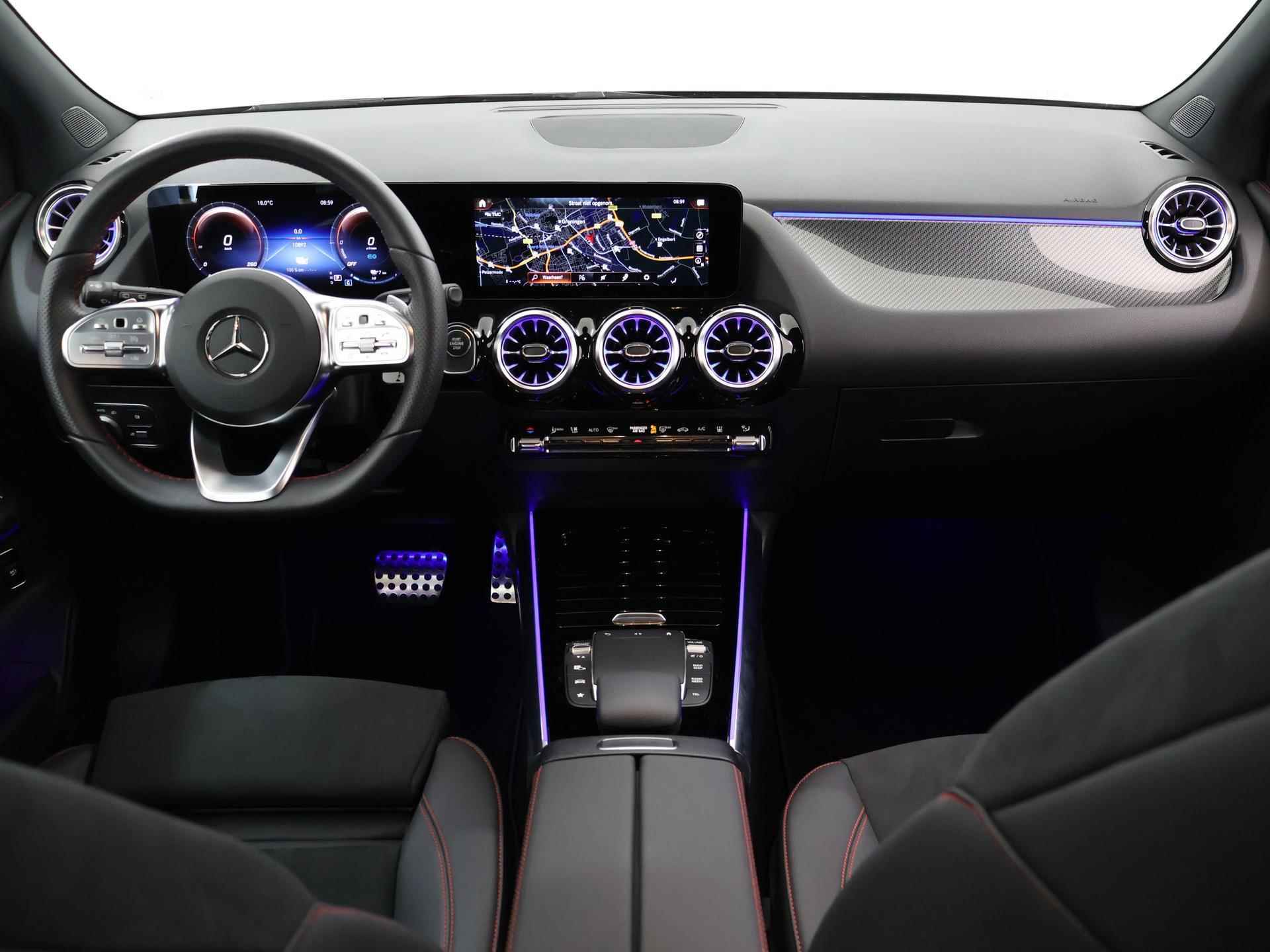 Mercedes-Benz B-klasse 250 e AMG Line | Elekt. achterklep | Elektrische verstelbare bestuurdersstoel | Achteruitrijcamera | Led-koplampen | 19'' Velgen | Sfeerverlichting - 9/47
