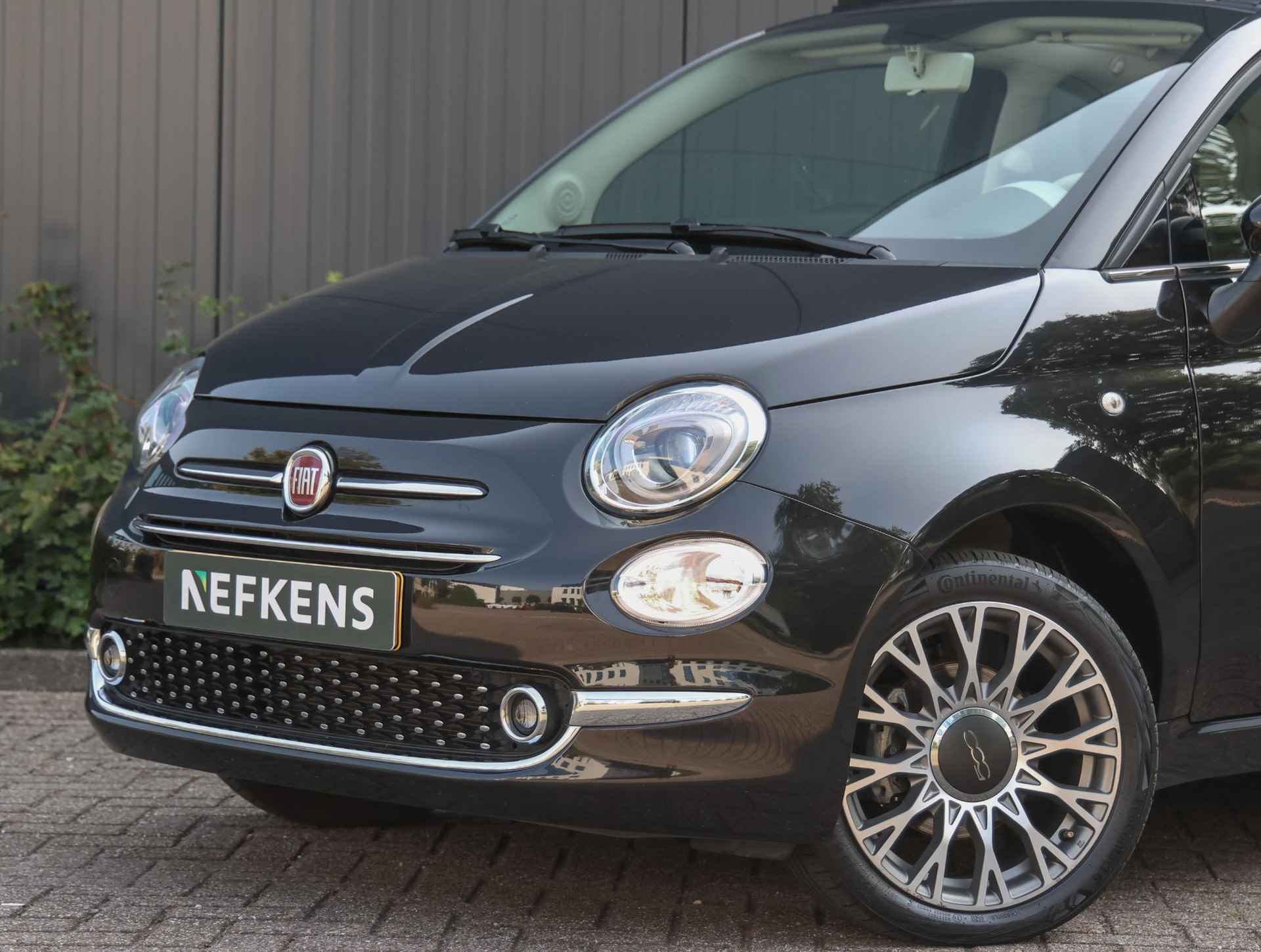 Fiat 500 C 69pk Hybrid Star Cabrio (1ste eig./LEER/Climate/Cruise/7"scherm//LMV) - 24/26