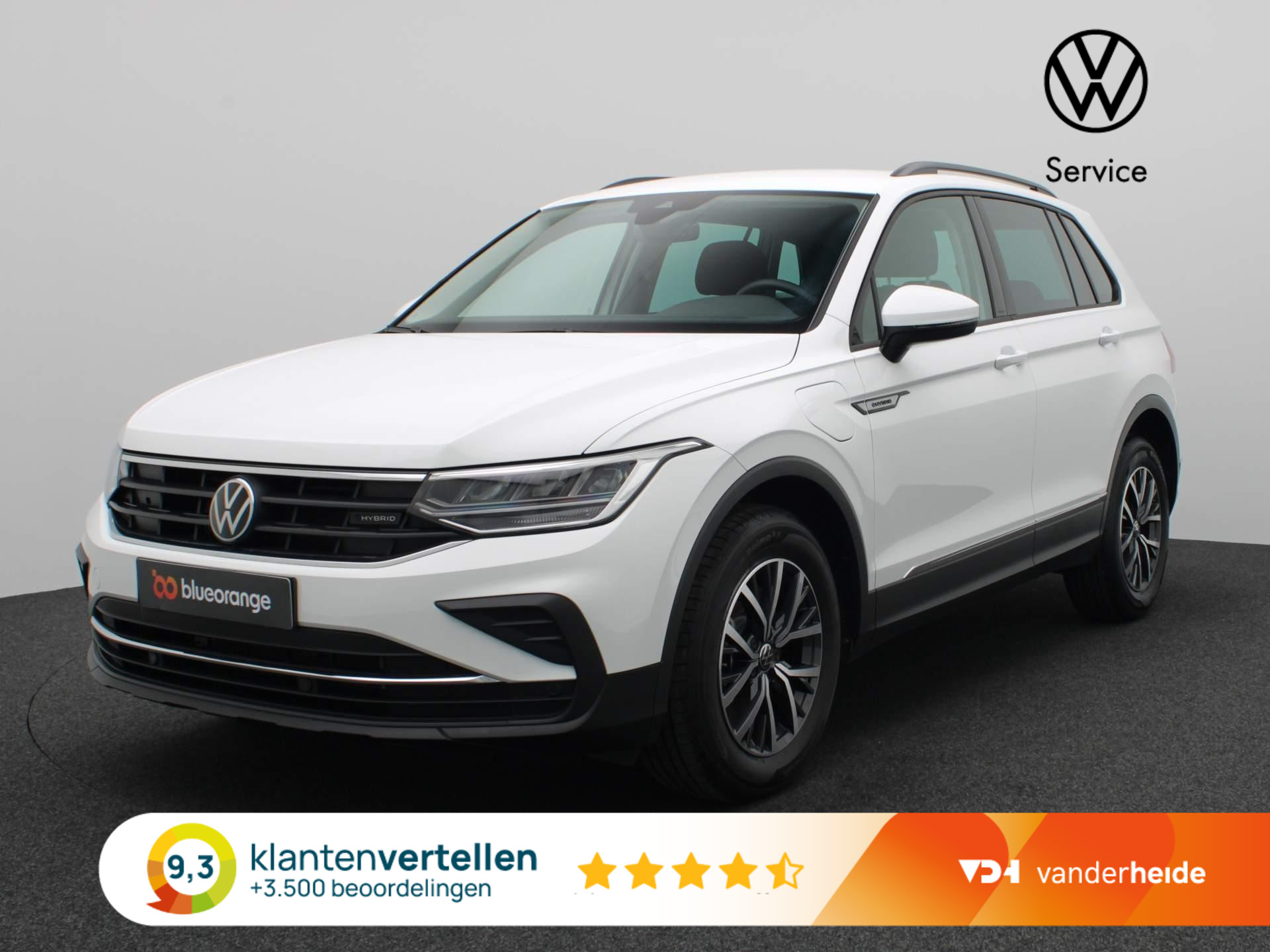 Volkswagen Tiguan 1.4 TSI eHybrid Life Business 245PK DSG Keyless, Side Assist, Virtual Pedal, Adaptieve Cruise Controle, Achteruitrijcamera, 17" LM Velgen