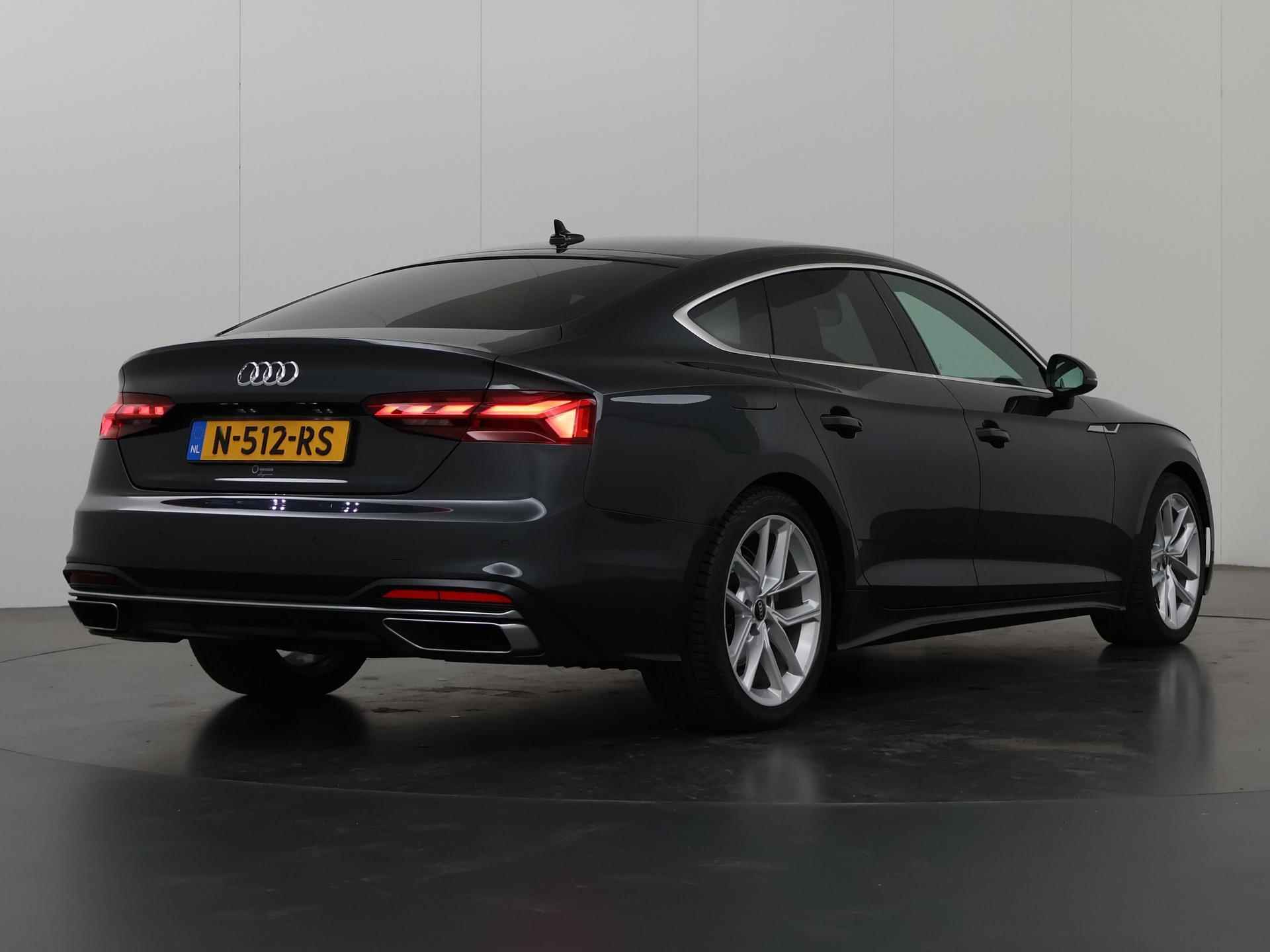 Audi A5 Sportback 35 TFSI S Line Competition | Trekhaak | Navigatie | Matrix Led | Stoelverwarming | Keyless Go | Parkeersensoren | Ele.verstelbare stoelen + Geheugen | - 3/54