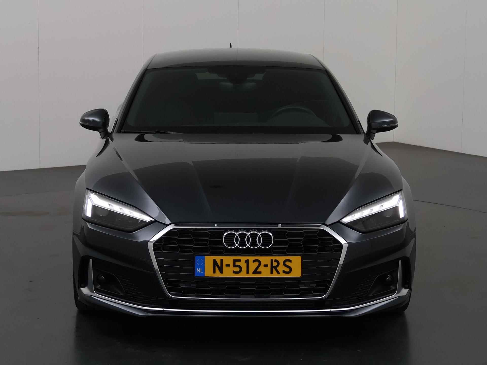 Audi A5 Sportback 35 TFSI S Line Competition | Trekhaak | Navigatie | Matrix Led | Stoelverwarming | Keyless Go | Parkeersensoren | Ele.verstelbare stoelen + Geheugen | - 4/54