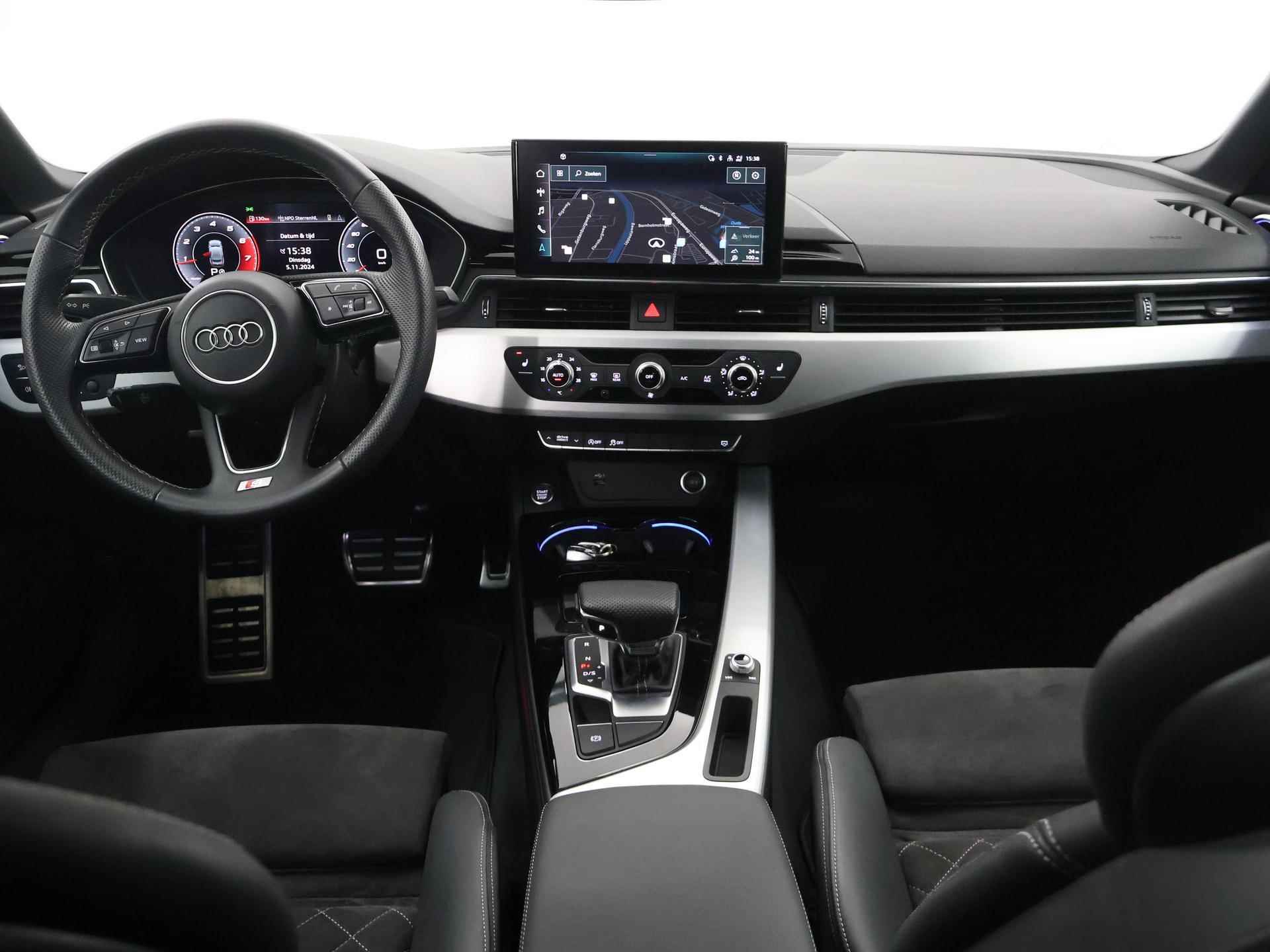 Audi A5 Sportback 35 TFSI S Line Competition | Trekhaak | Navigatie | Matrix Led | Stoelverwarming | Keyless Go | Parkeersensoren | Ele.verstelbare stoelen + Geheugen | - 9/54