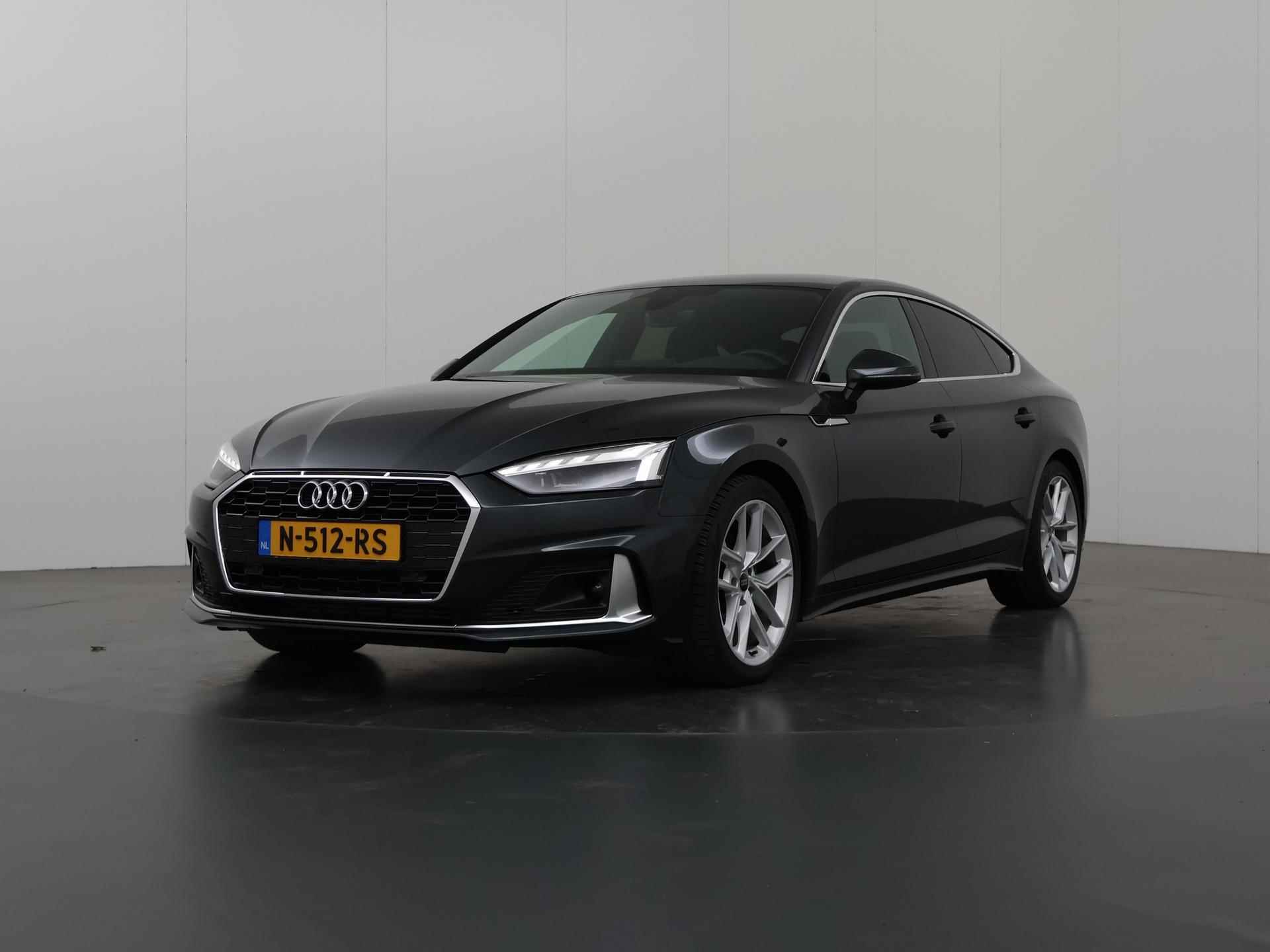 Audi A5 Sportback 35 TFSI S Line Competition | Trekhaak | Navigatie | Matrix Led | Stoelverwarming | Keyless Go | Parkeersensoren | Ele.verstelbare stoelen + Geheugen | - 54/54