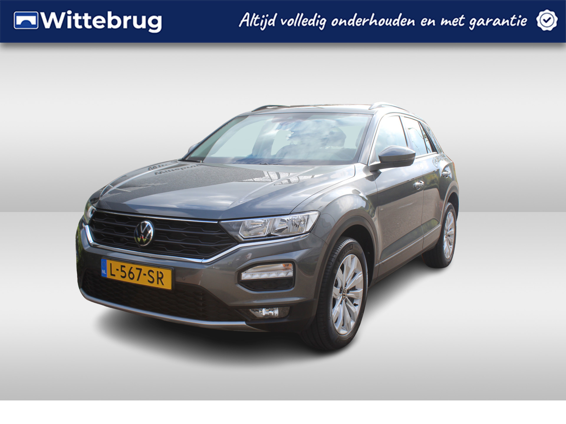 Volkswagen T-Roc 1.0 TSI Style Metallic/ Airco / Parkeersensor V. + A. / 17 lmv