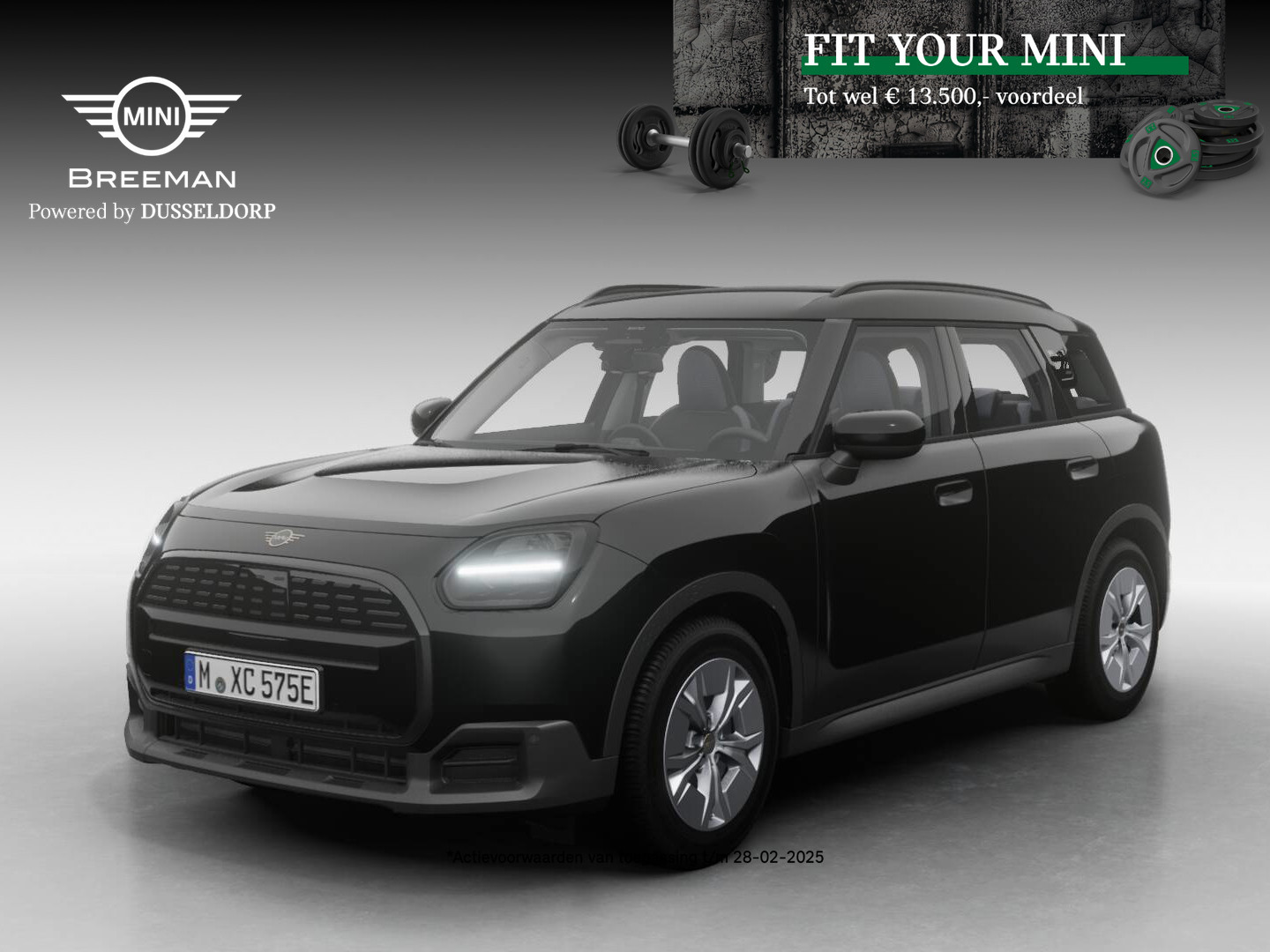 MINI Countryman E Classic Pakket XS PRIVATE LEASE EUR 589,- (48 mnd/10.000 km)