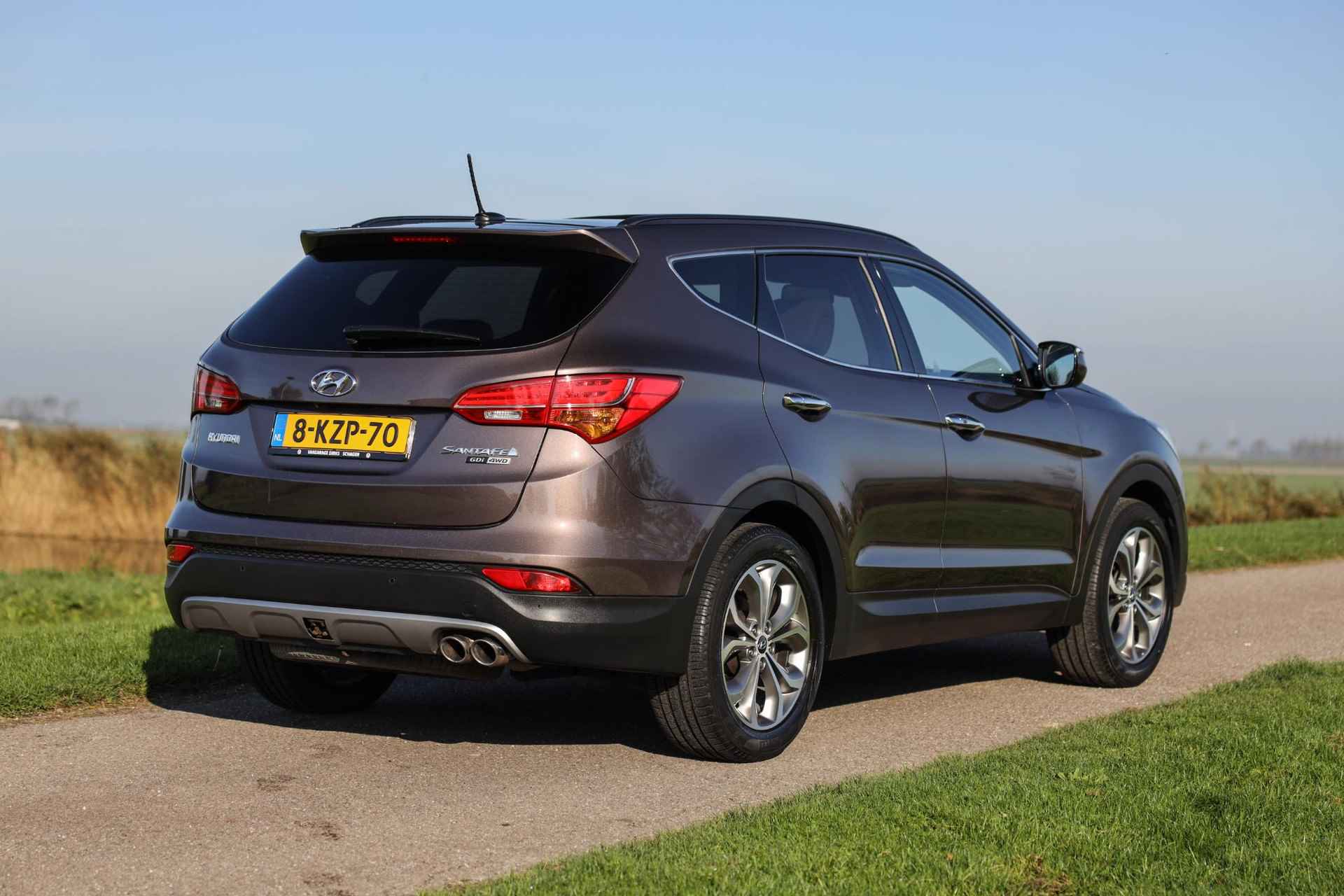 Hyundai Santa Fe 2.4i GDI Aut. 4WD i-Catcher ✅ Pano ✅ Leder ✅ Xenon - 35/39