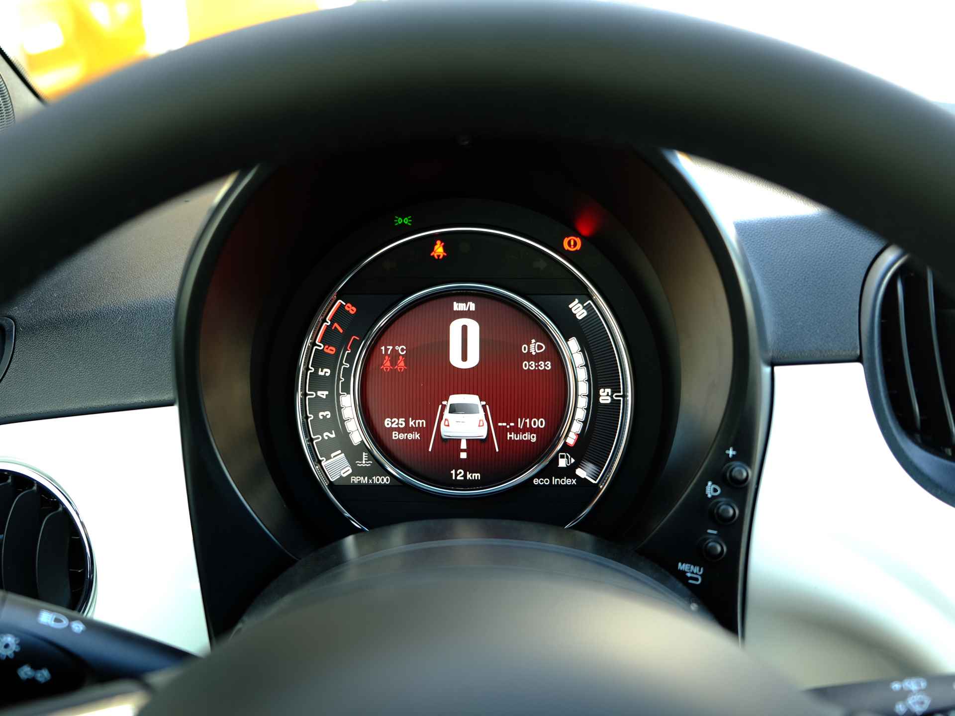 Fiat 500 1.0 Hybrid 70pk Dolcevita | Cruise control | CarPlay & Android Auto | Parkeersensoren achter - 9/19
