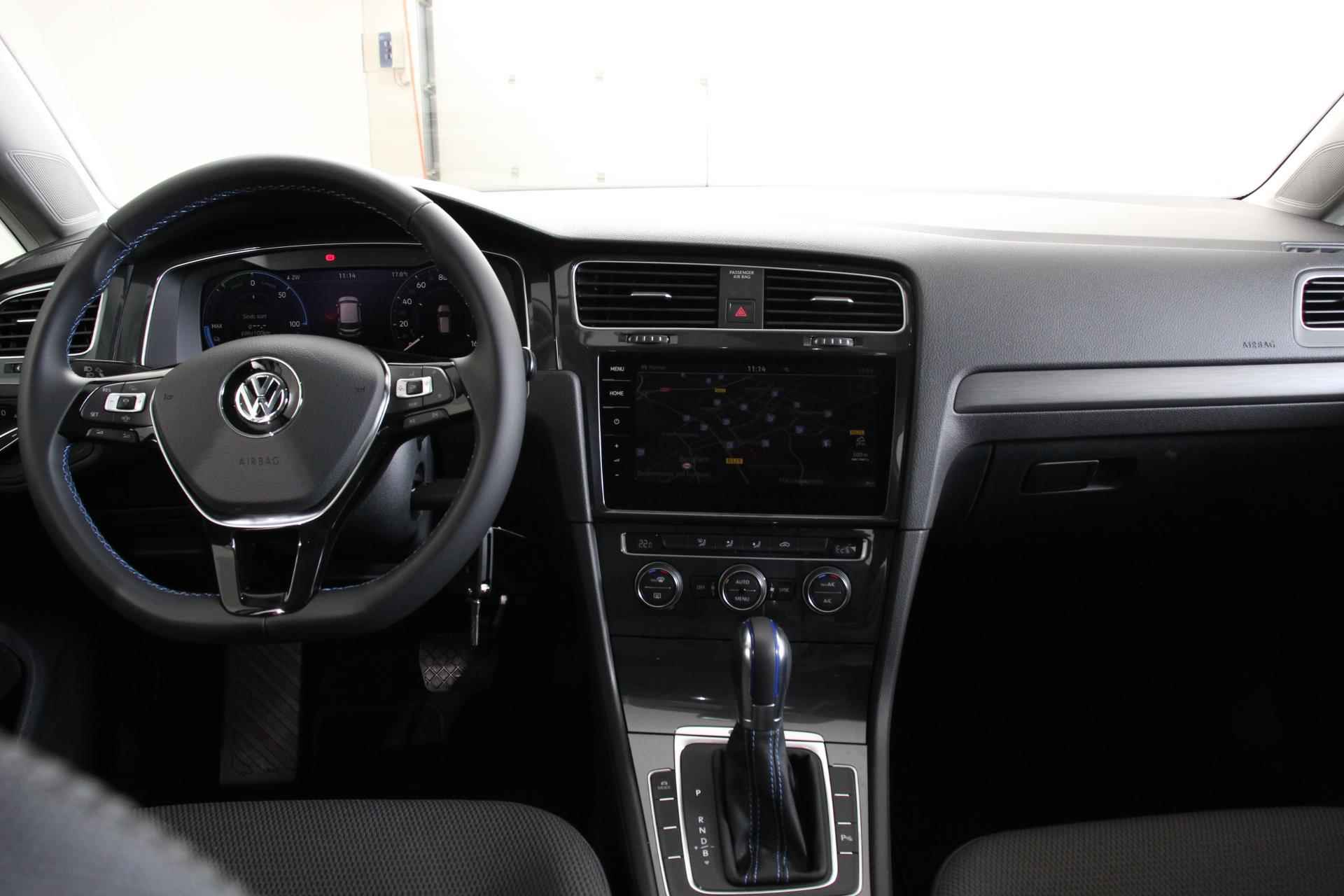 Volkswagen e-Golf e-Golf | Navigatie | Climate Control | Digitale cockpit | Bluetooth | Cruise control adaptive | Camera | LMV 17" - 8/30