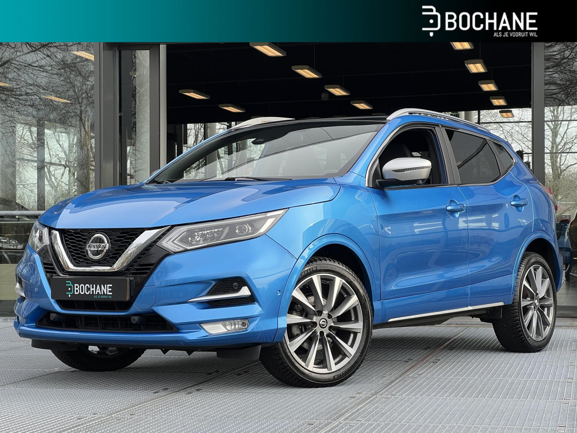 Nissan Qashqai 1.3 DIG-T Tekna + | 360° Camera | Carplay | Panoramadak | Cruise Control Adaptief