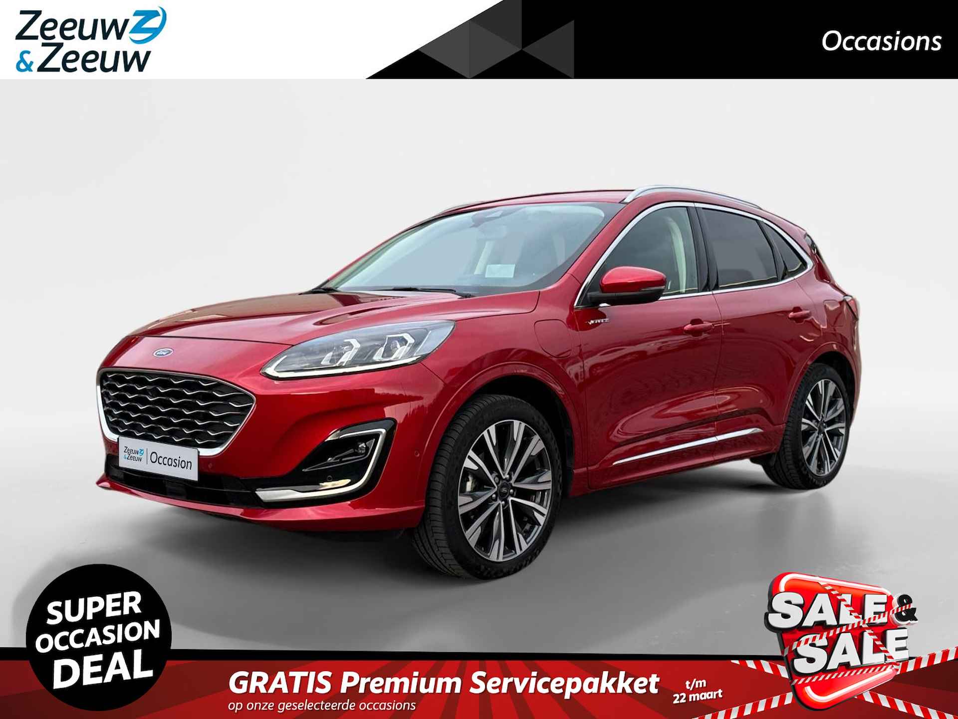 Ford Kuga 2.5 PHEV Vignale | Dealer onderhouden | Automaat | Navigatie | Head-up display | Winter pack | Adaptief cruise control | 20" Lichtmetalen velgen | Parkeersensoren V+A | Achteruitrijcamera |