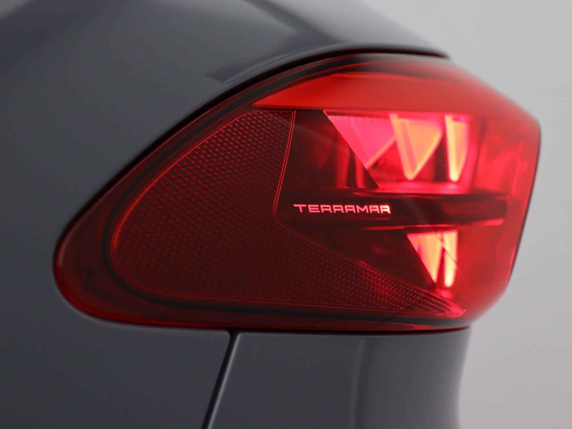 CUPRA Terramar 1.5 TSI e-Hybrid VZ Performance 272PK DSG Led matrix, head-up display, 360gr camera, trekhaak, Stuur-stoelverwarming, Panoramadak, adaptive cruise, keyless, side assist, 20" lichtmetaal - 59/62