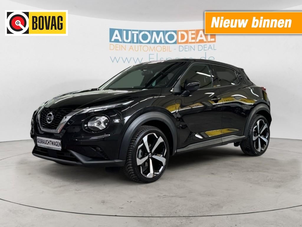 NISSAN Juke 1.0 DIG-T TEKNA Aut.! Navi Apple ADCR Leder 360gr.Cam 19