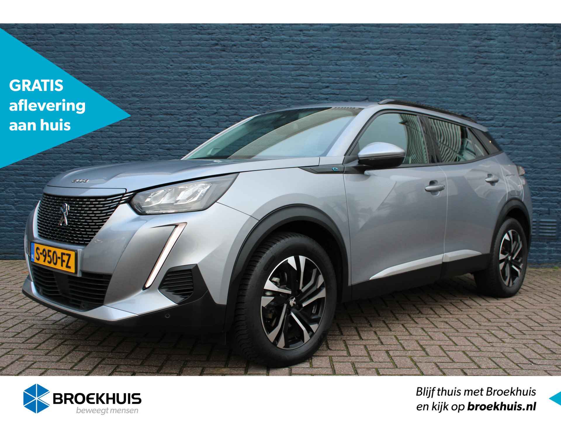 Peugeot e-2008 SUV EV Allure 50 kWh. | 8% Bijtelling | Fase 3 | Navigatie | Stoelverwarming | Adaptieve cruise | 3D Instrumentenpaneel | - 1/32