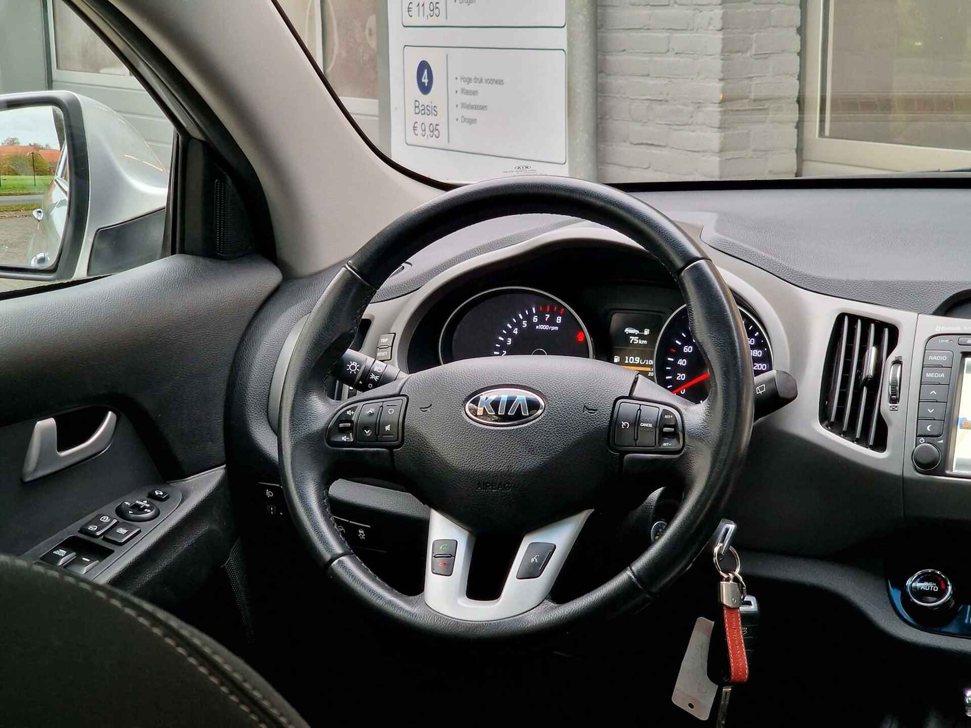 Kia Sportage 2.0 BusinessPlusLine 166PK 1600kg trekgewicht|automaat|83.907Km|Trekhaak|Pano|Clima|Cruise|Camera|Navi| - 11/19