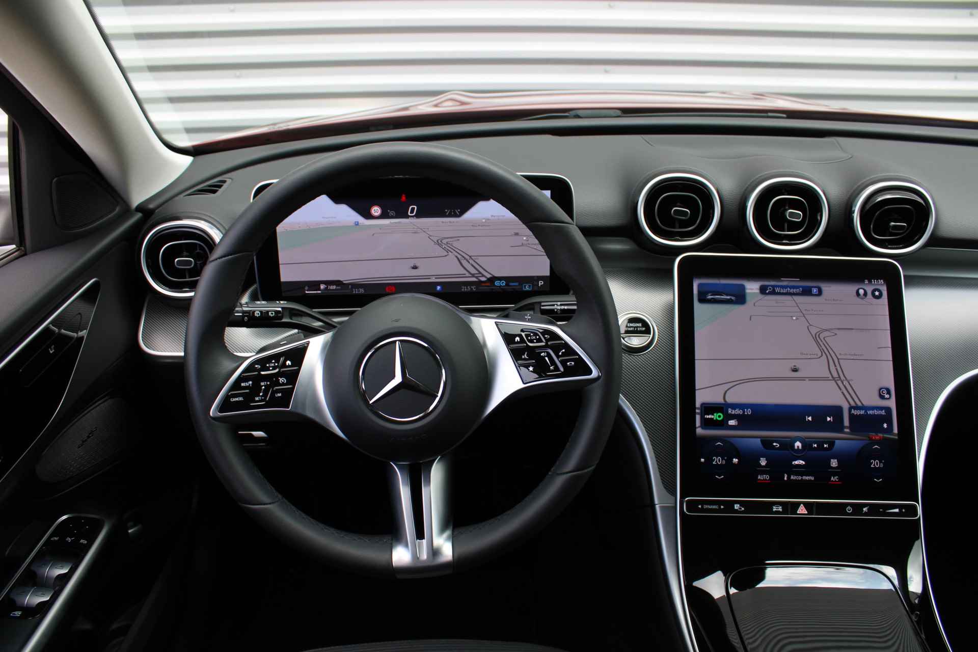 Mercedes-Benz C-Klasse Estate 180 Business Line | Airco | 17" LM | Nieuwste model Sportstoelen | Wide screen | - 10/32
