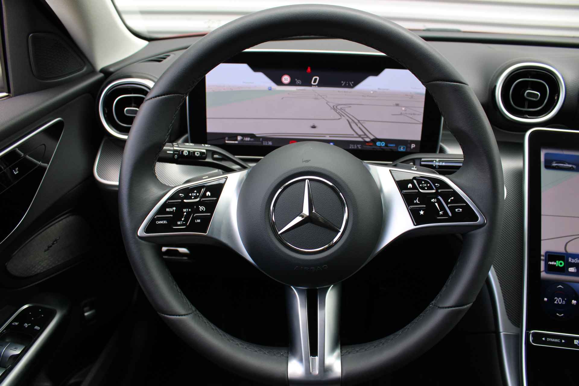 Mercedes-Benz C-Klasse Estate 180 Business Line | Airco | 17" LM | Nieuwste model Sportstoelen | Wide screen | - 11/32