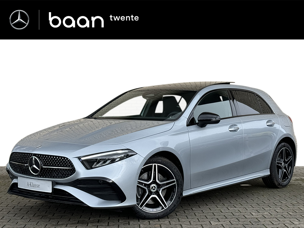 Mercedes-Benz A-Klasse A 250 e Star Edition AMG Line | Nightpakket | Panoramadak | Stoelverwarming | Achteruitrijcamra Nightpakket | Panoramadak | Stoelverwarming | Achteruitrijcamera