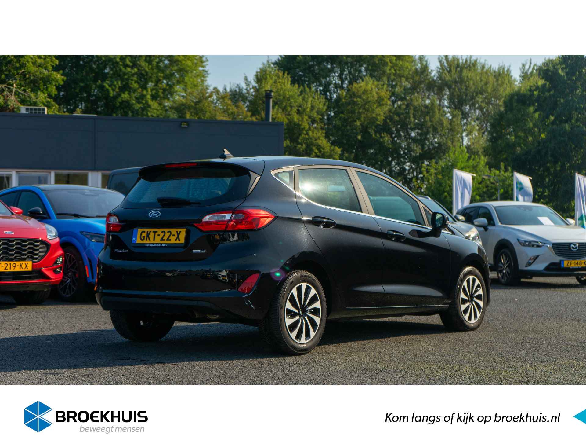 Ford Fiesta 1.0 EcoBoost 125PK Mild Hybrid Automaat Titanium 5-deurs | Winterpakket | Navigatie | Climate Control - 4/23