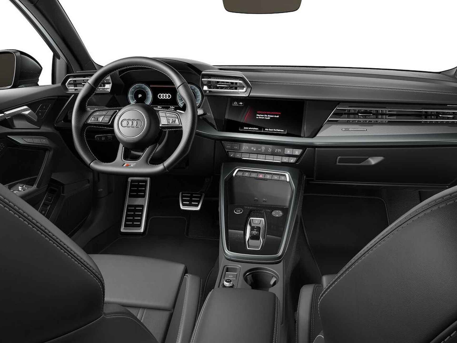 Audi A3 Advanced edition (A4) 40 TFSI e 150 kW / 204 pk S S-Line interieur - Lederen bekleding - Comfortsleutel - 18 inch velgen - 4/9