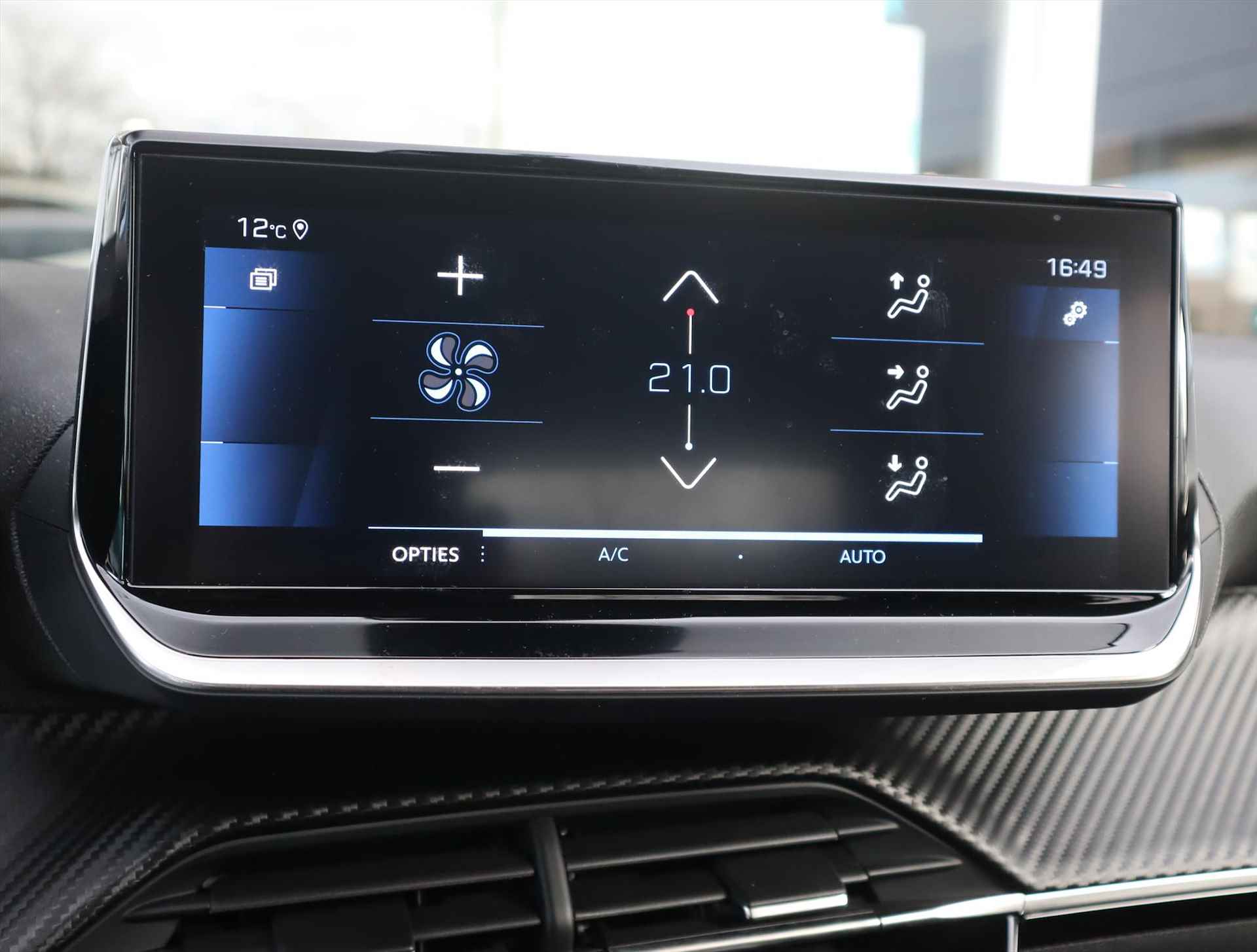 Peugeot 208 Allure Pack PureTech 100pk EAT8 automaat, Rijklaarprijs, Navigatie Camera Adaptieve cruise control - 35/60