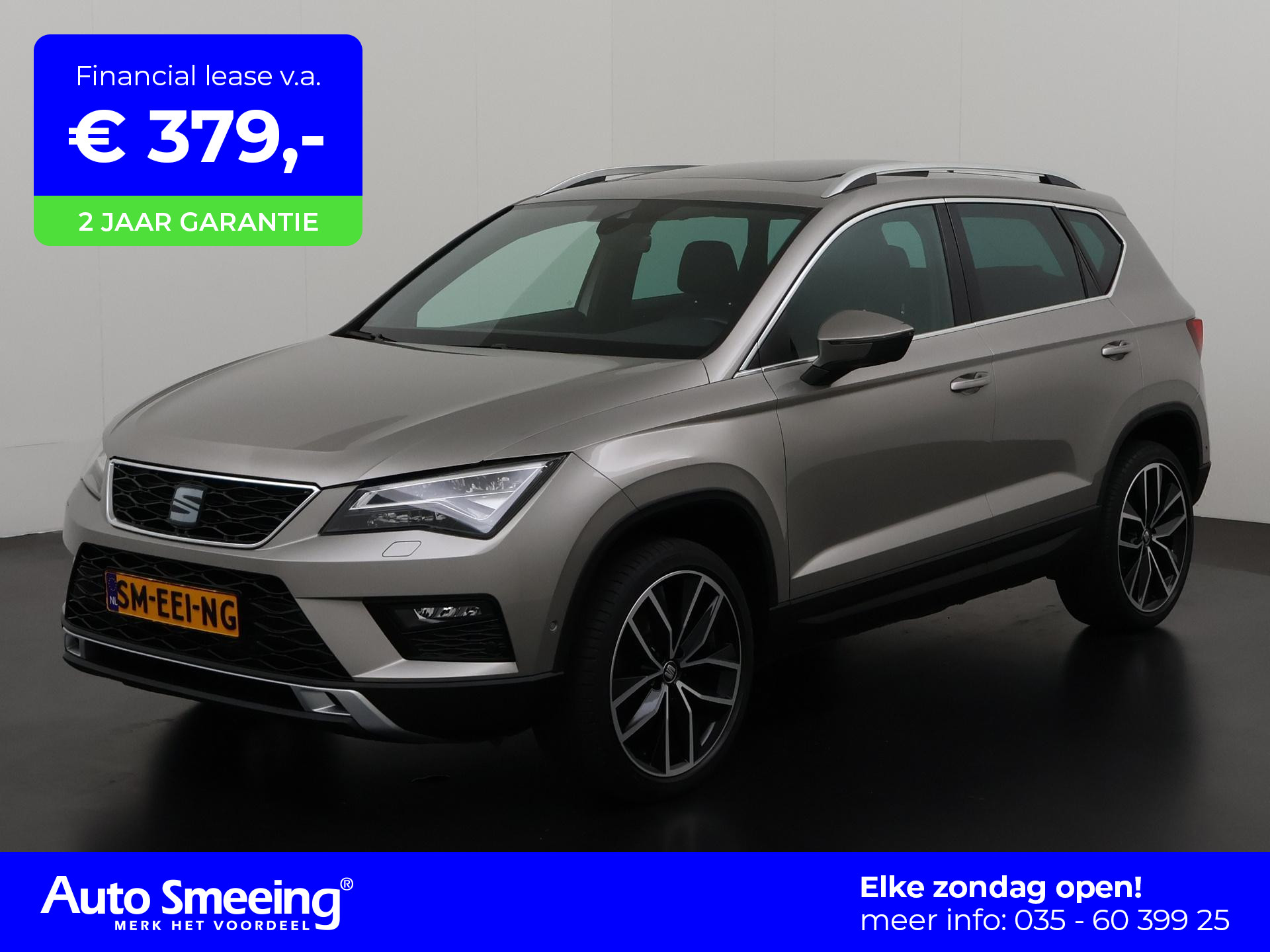 SEAT Ateca 1.5 TSI Xcellence DSG | Panoramadak | Trekhaak Uitklap | ACC | Zondag Open!