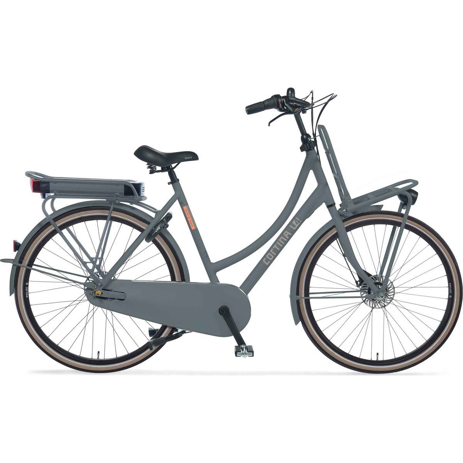 CORTINA E-U4 Transport Dames Mouse Grey Matt / zwart 50cm 2025