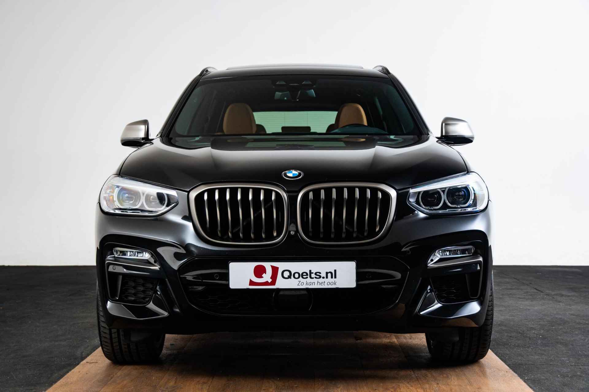 BMW X3 M40i xDrive High Executive Trekhaak - Panoramadak - Elektrisch verstelbare/verwarmde voorstoelen - Parking/Driving Assistant Plus - Comfort Acces - Head Up - Harman Kardon - Sportstoelen - Automatisch dimmende binnen/buitenspiegel - - 27/74