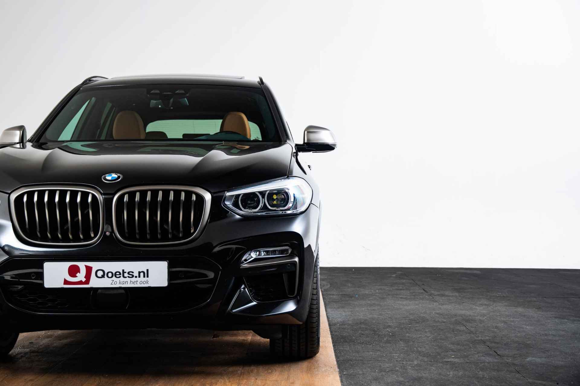 BMW X3 M40i xDrive High Executive Trekhaak - Panoramadak - Elektrisch verstelbare/verwarmde voorstoelen - Parking/Driving Assistant Plus - Comfort Acces - Head Up - Harman Kardon - Sportstoelen - Automatisch dimmende binnen/buitenspiegel - - 29/74