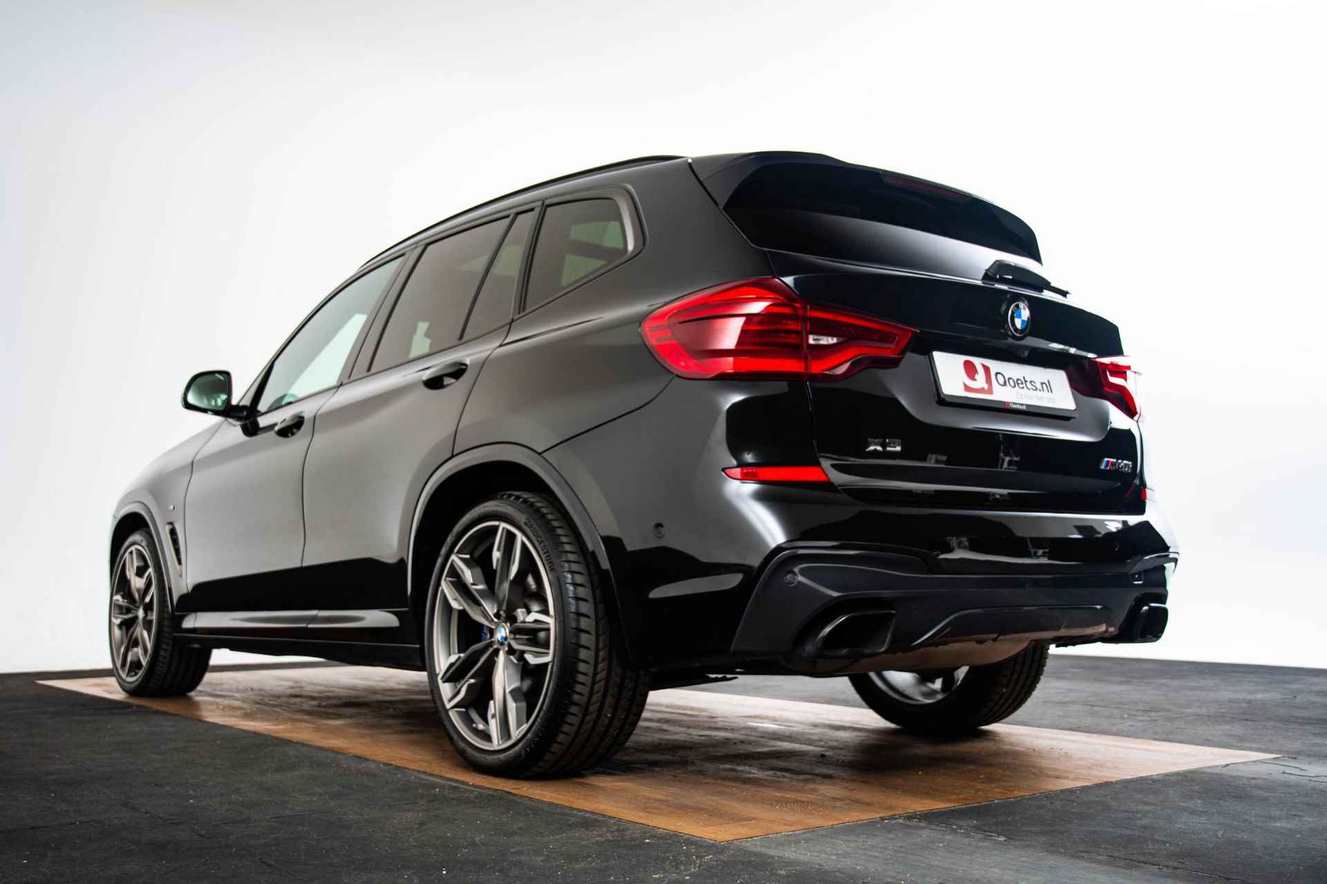 BMW X3 M40i xDrive High Executive Trekhaak - Panoramadak - Elektrisch verstelbare/verwarmde voorstoelen - Parking/Driving Assistant Plus - Comfort Acces - Head Up - Harman Kardon - Sportstoelen - Automatisch dimmende binnen/buitenspiegel - - 66/74