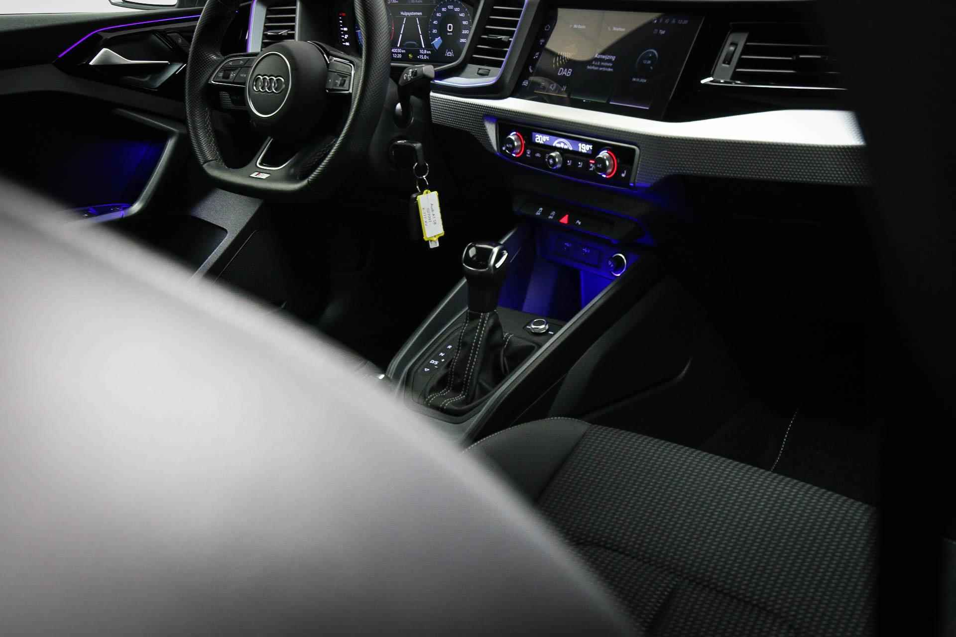 Audi A1 Sportback 35 TFSI S edition | AUTOMAAT | VIRTUAL COCKPIT | LED | HALF LEDER | DAB | APPLE | CAMERA | 18" - 8/52