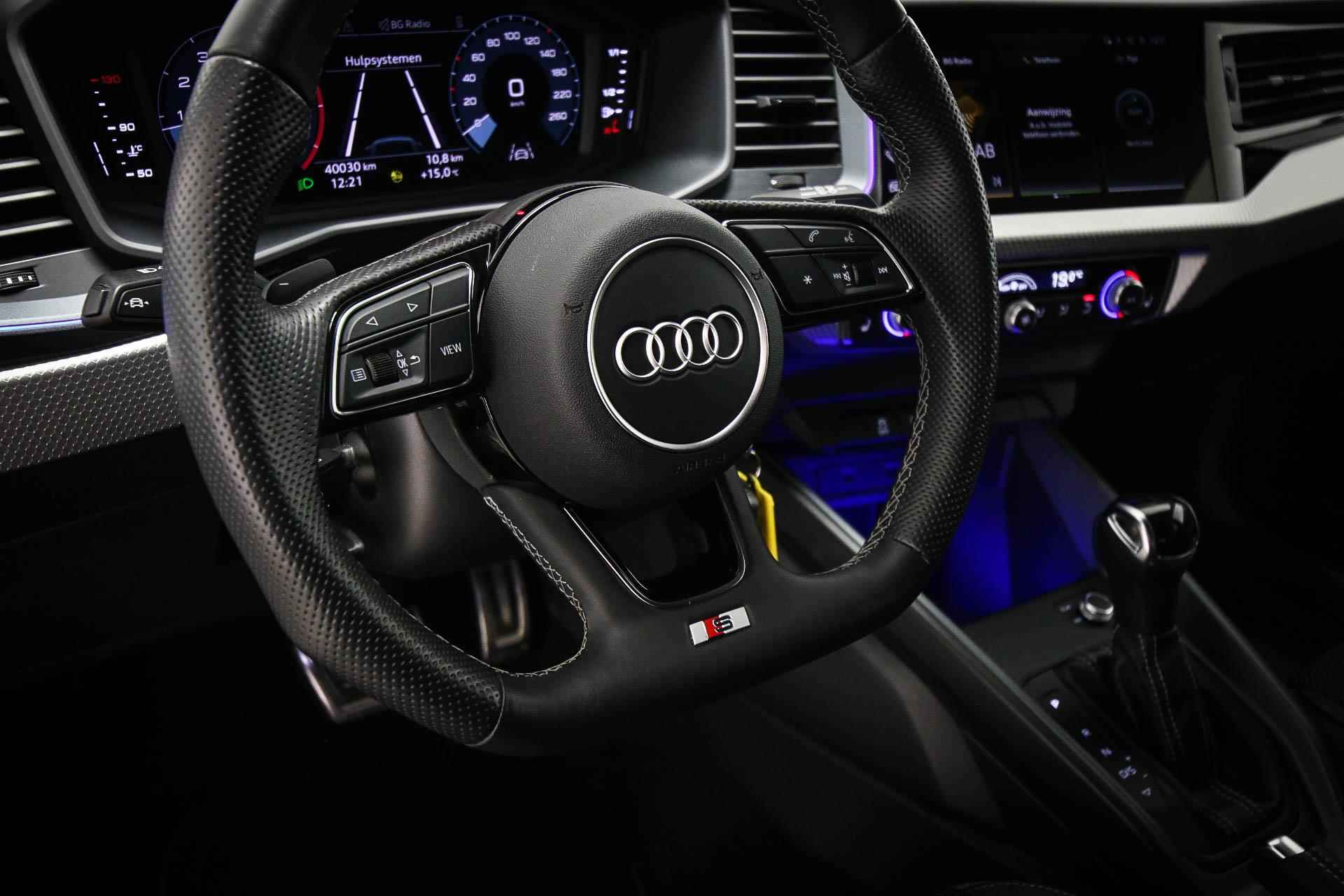 Audi A1 Sportback 35 TFSI S edition | AUTOMAAT | VIRTUAL COCKPIT | LED | HALF LEDER | DAB | APPLE | CAMERA | 18" - 26/52