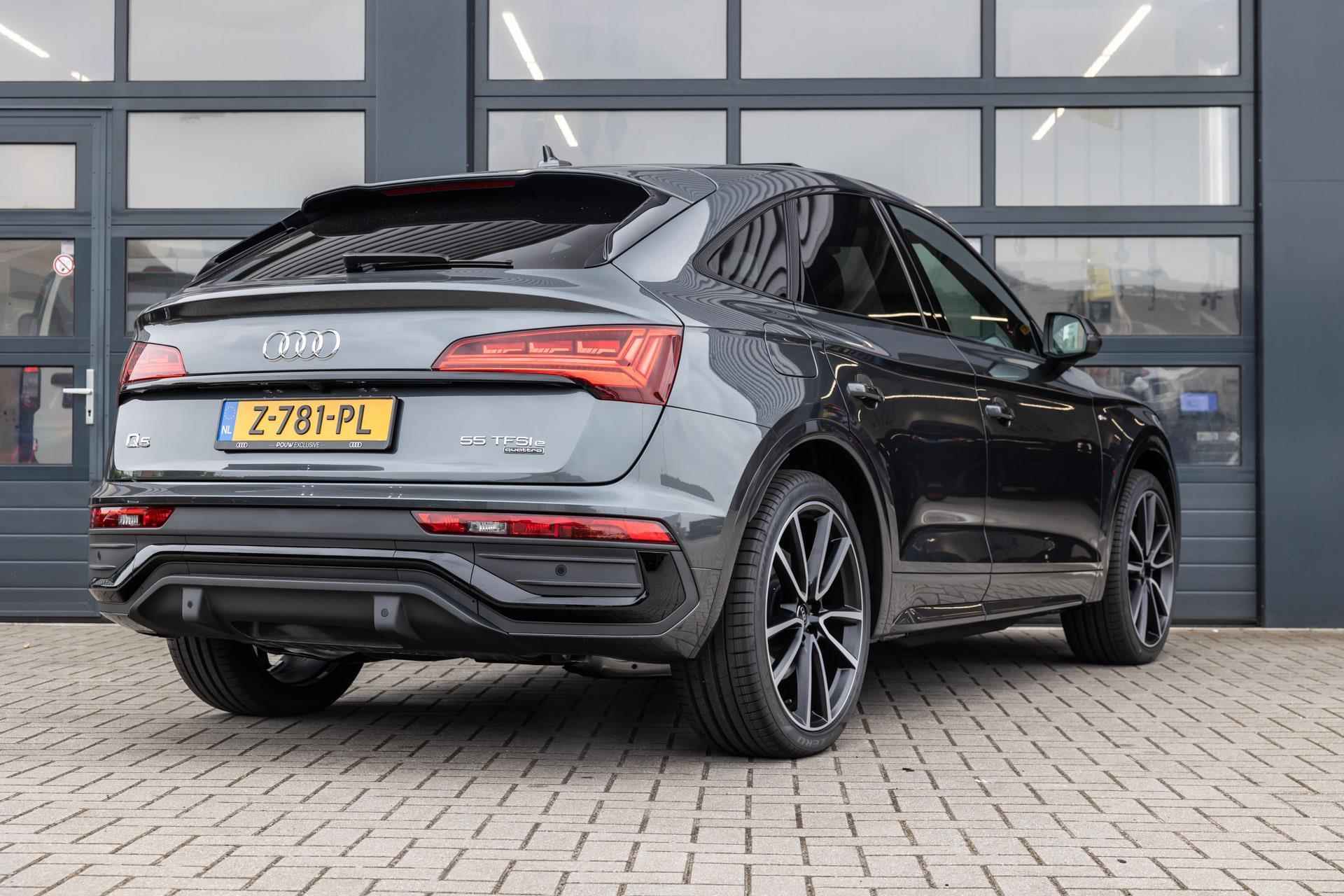 Audi Q5 Sportback 55 TFSI e 367pk S edition Competition | Panoramadak | Luchtvering | Carbon Exterieur Delen - 2/57